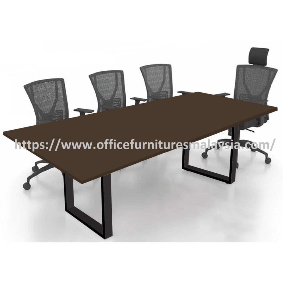 6 ft Savvy Rectangular Conference Table Meeting with Black Square Leg OFFXRS1890 Kuala Lumpur Petaling Jaya Puchong Ampang