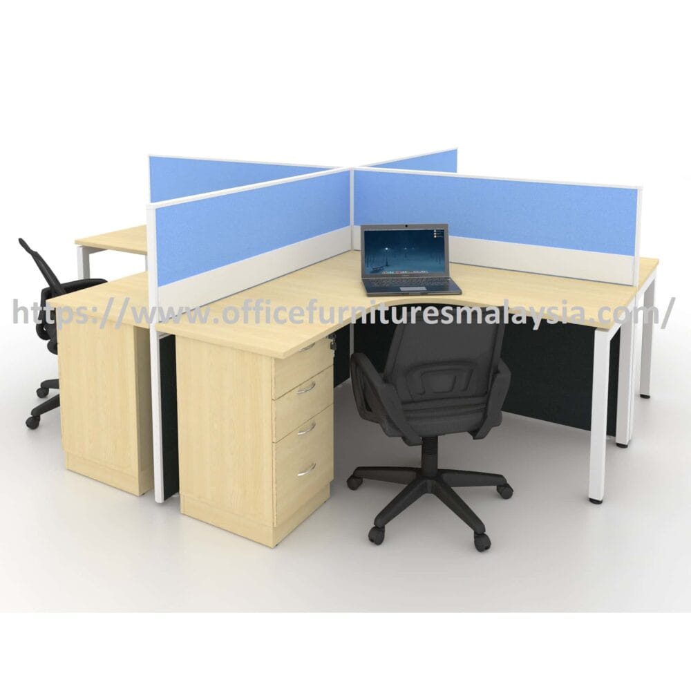 6 ft Simple 4 Seater Workstation Table with Partition Kuala Lumpur Selangor Shah Alam 6 ft Simple 4 Seater Workstation Table with Partition Kuala Lumpur Selangor Shah Alam