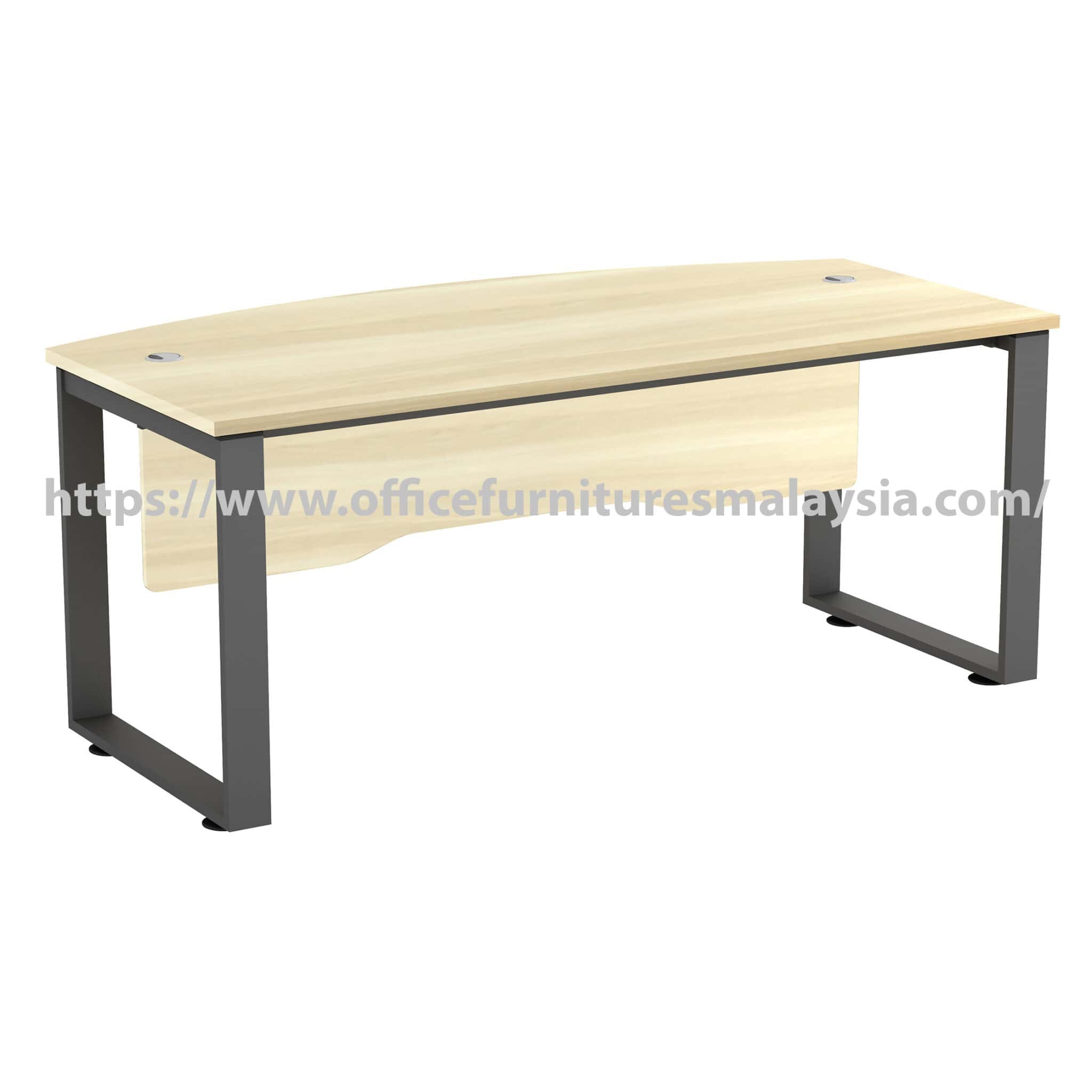 6 ft Smooth New D Shaped Director Desk Design Kuala Lumpur Kajang Serdang