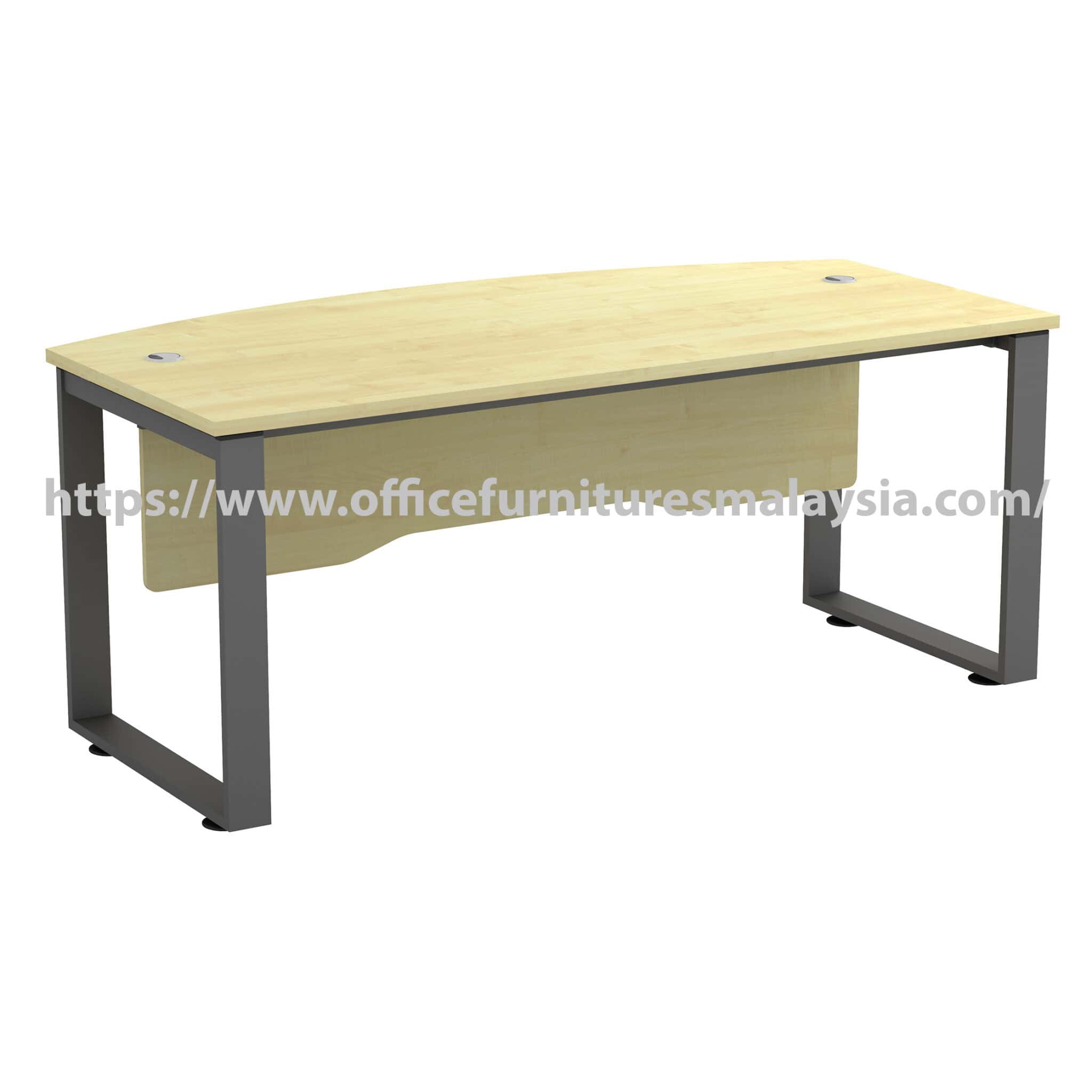 6 ft Smooth New D Shaped Director Desk Design Kuala Lumpur Selayang Batang Kali