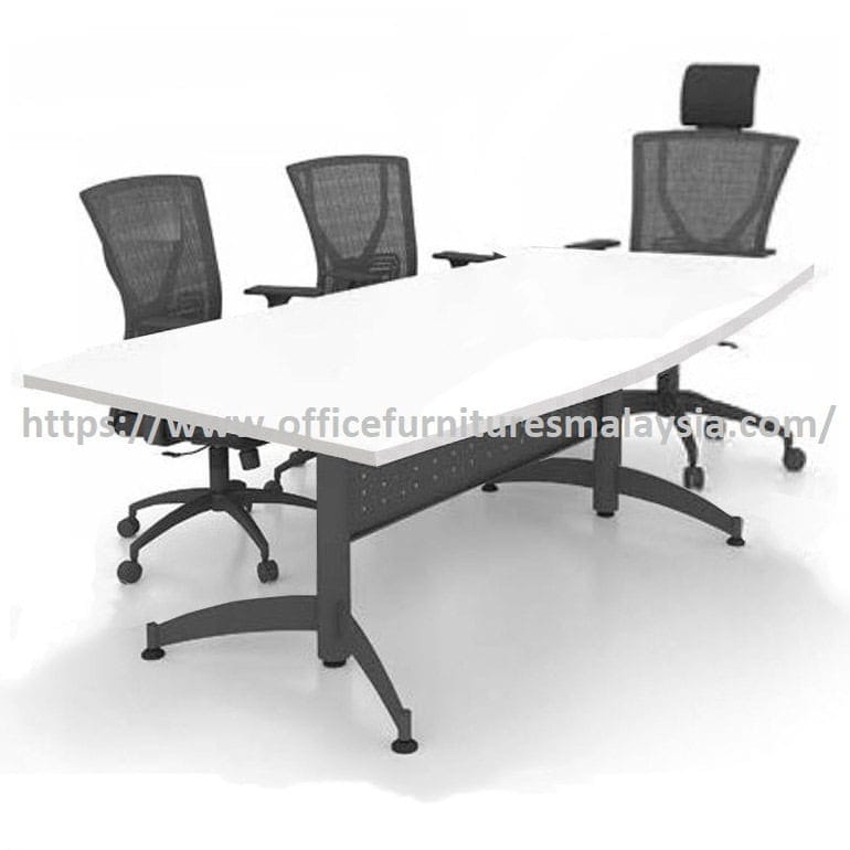 6 ft Warm Modern Boat Shaped Meeting Table with Steel Leg OFFXBT1890 Kajang Bangi Selangor Kuala Lumpur1 6 ft Warm Modern Boat Shaped Meeting Table with Steel Leg OFFXBT1890 Kajang Bangi Selangor Kuala Lumpur1