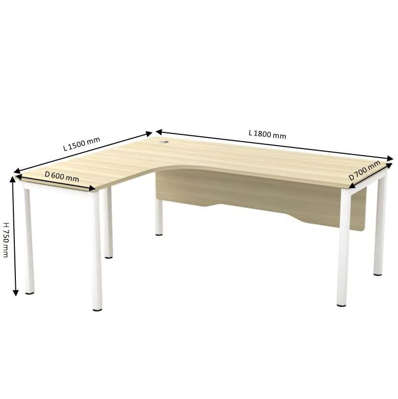 6 ft x 5 ft Manager Desk oug bukit jalil