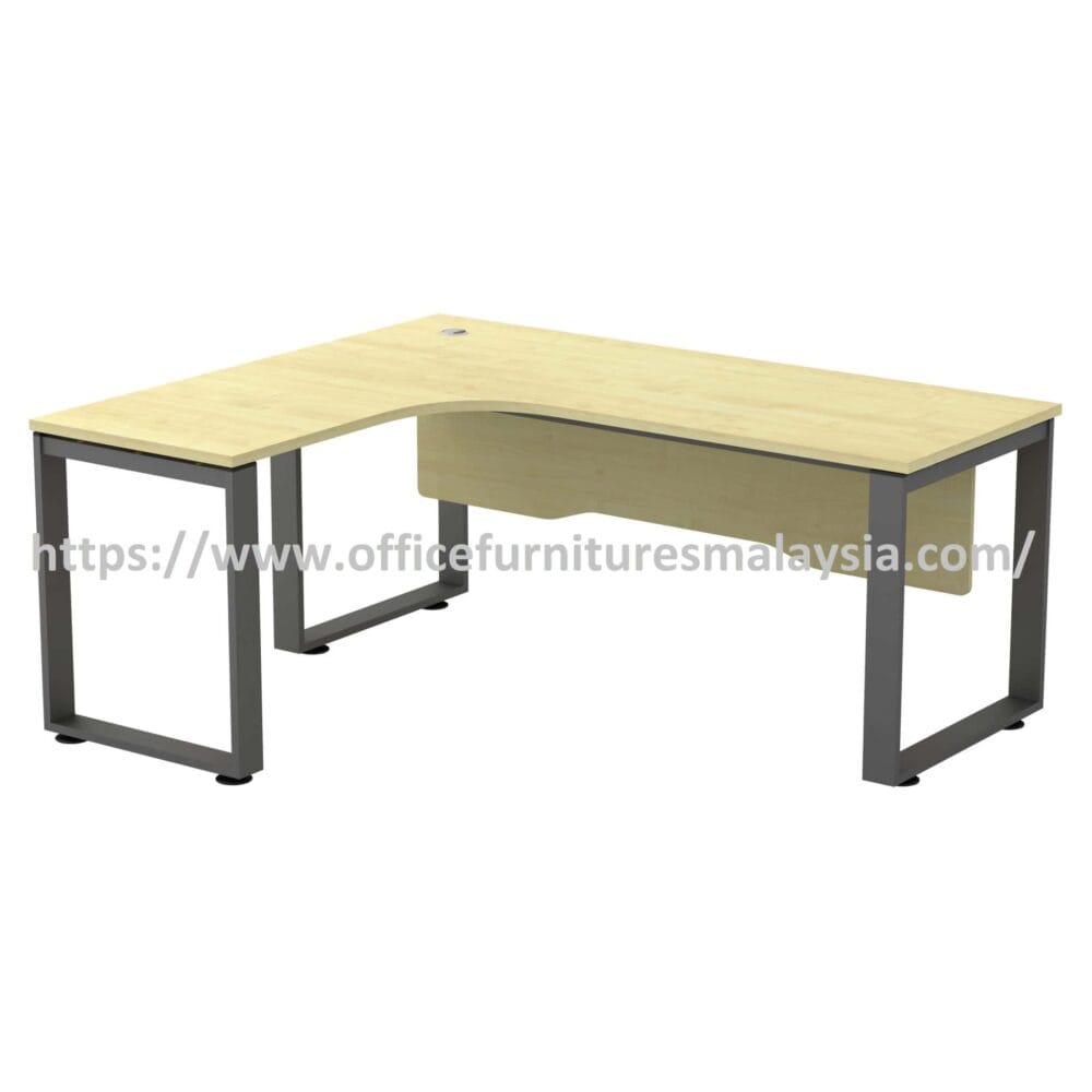 6 ft x 5 ft Solid Modern Design Manager Desk OFSQWL652