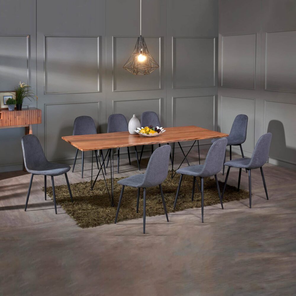 6.67ft Delicate Dining Table with 8 Chair Kajang Bangi Pahang 6.67ft Delicate Dining Table with 8 Chair Kajang Bangi Pahang