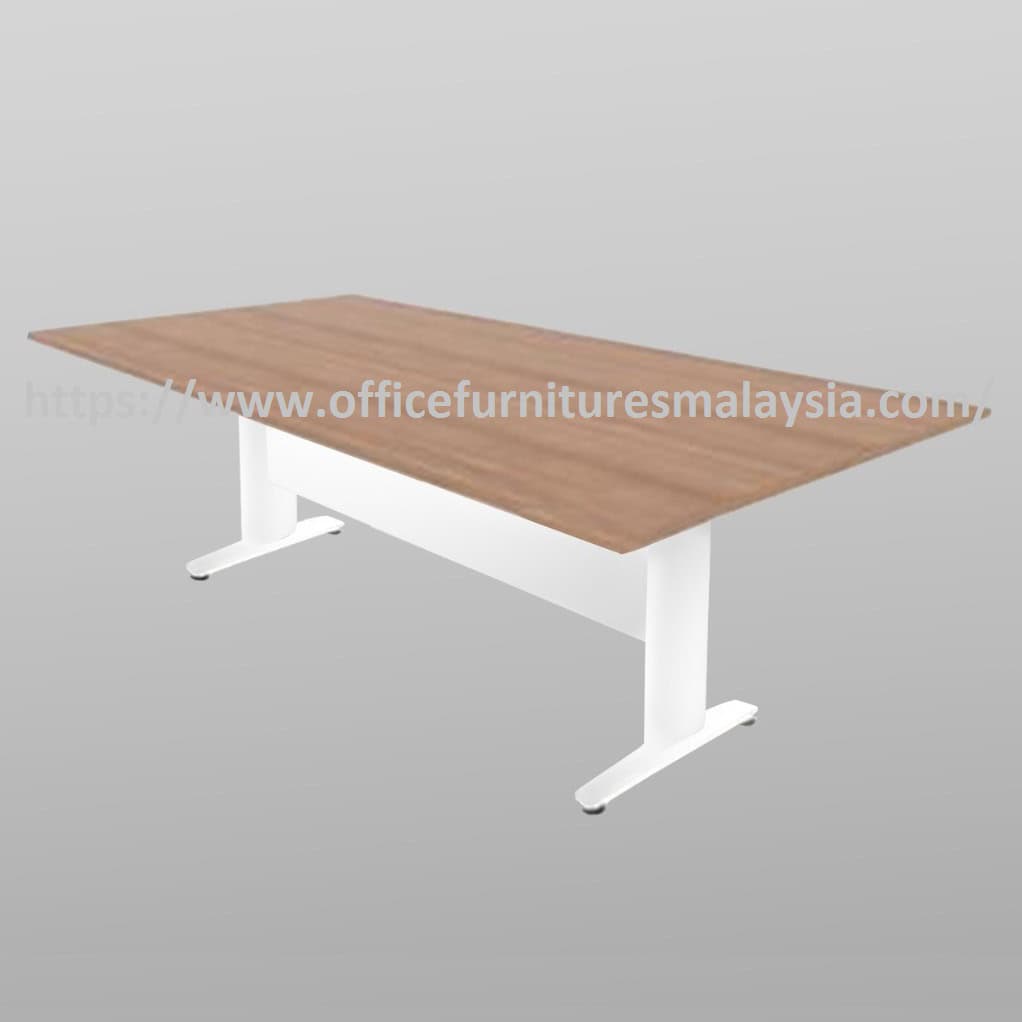 8 ft Modern Rectangular Meeting Table OFIM12M2490 - Image 2