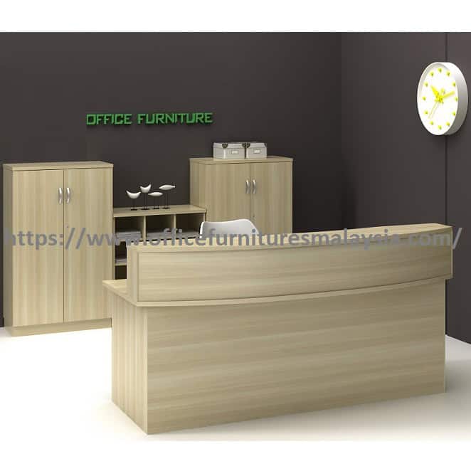 6f Office Reception Counter Table Desk OFCD1800 shah alam kuala lumpur damansara1
