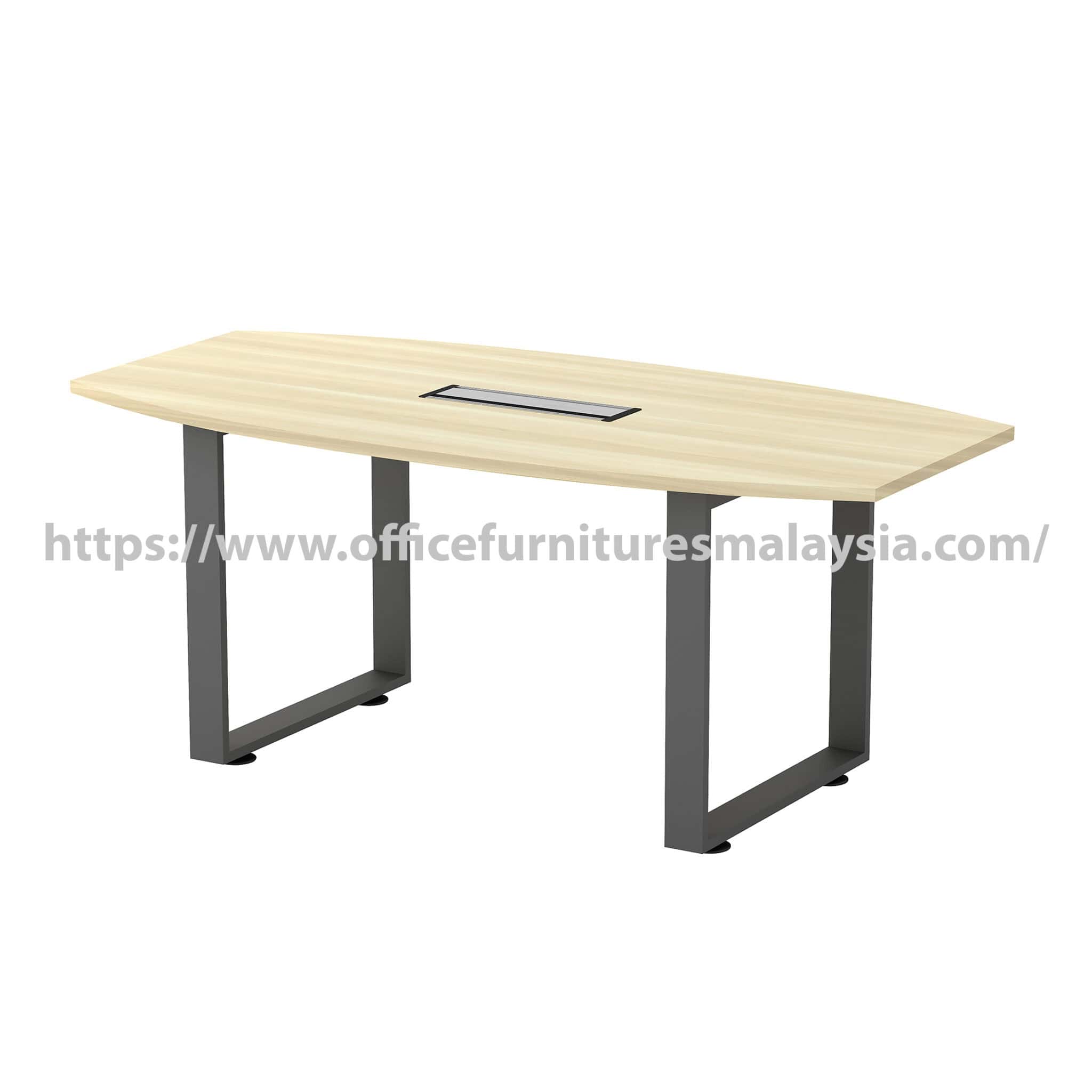 6ft Nice Boat Shape Conference Table Batang Kali Batang Berjuntai Perak