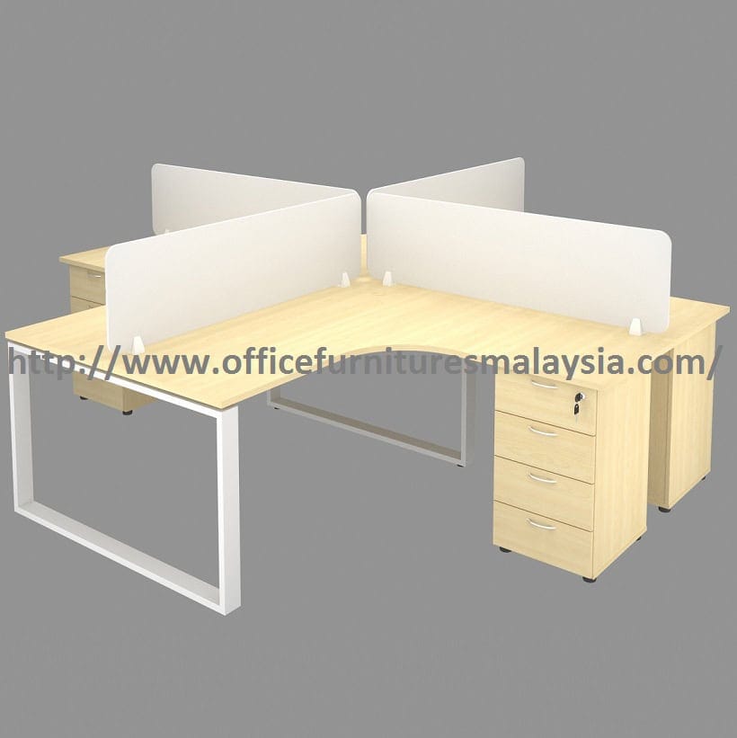 6ft x 5ft 4 Seater Modular Office Workstation Desk Set furniture online shop malaysia ampang balakong sungai buloh 1 6ft x 5ft 4 Seater Modular Office Workstation Desk Set furniture online shop malaysia ampang balakong sungai buloh 1