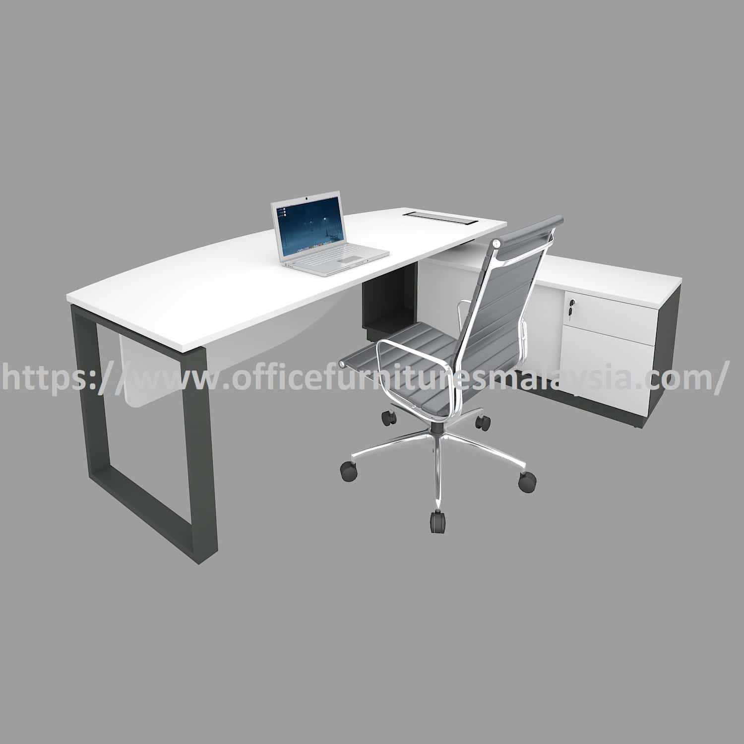 7 ft D Shaped Director CEO Table Desk OFBSM2190 Senawang Seremban Kuala Selangor