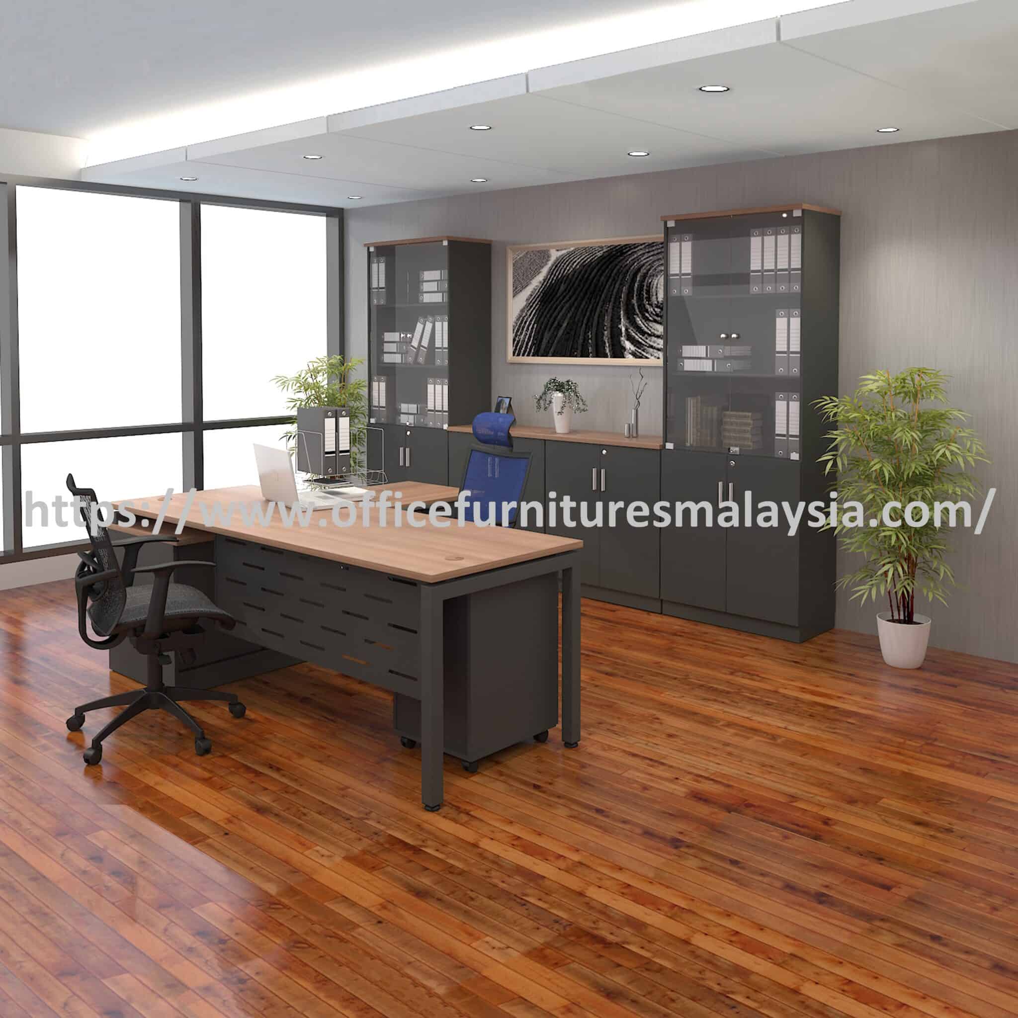 7 ft Modern CEO Executive Table SET Batang Kali Banting Batang Berjuntai