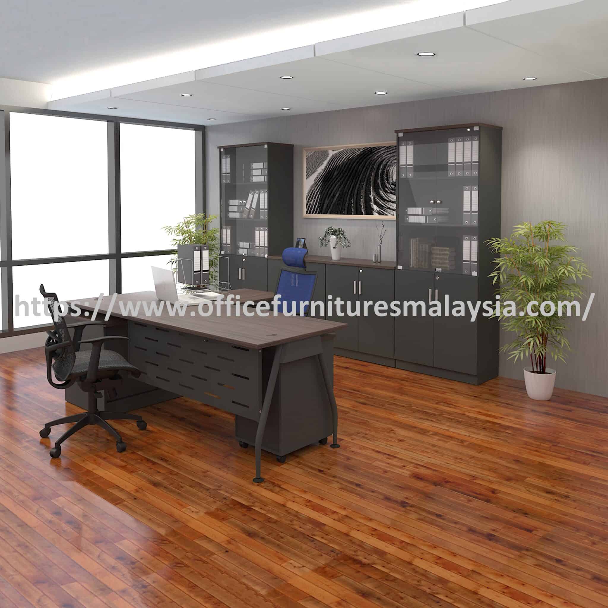 7 ft Modern CEO Manager Desk SET Gombak Ampang Kota Kemuning