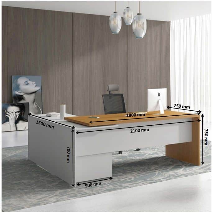 7 ft x 5 ft CEO Director Desk bangsa kepong bangi