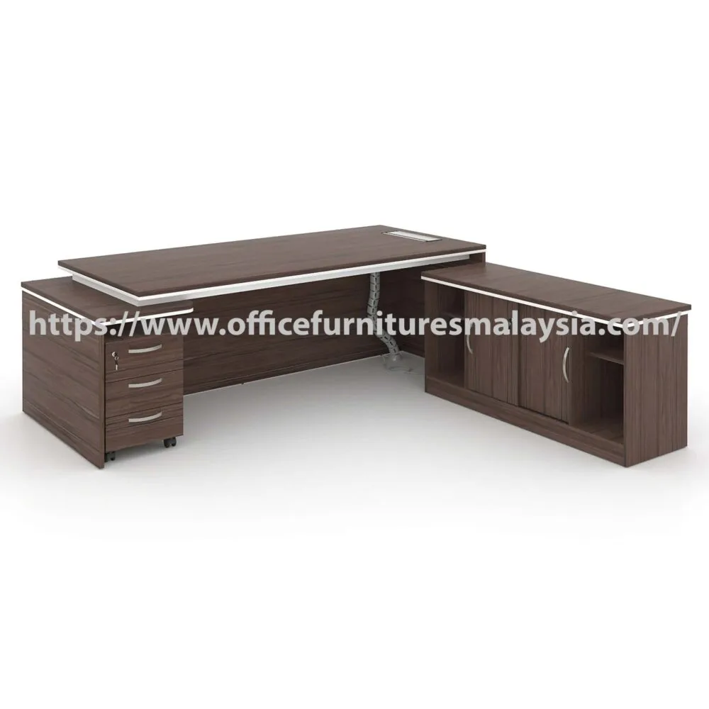 8 ft Classic Design Office Director Desk Cabinet Set Kota Kemuning Kuala Selangor Malaysia