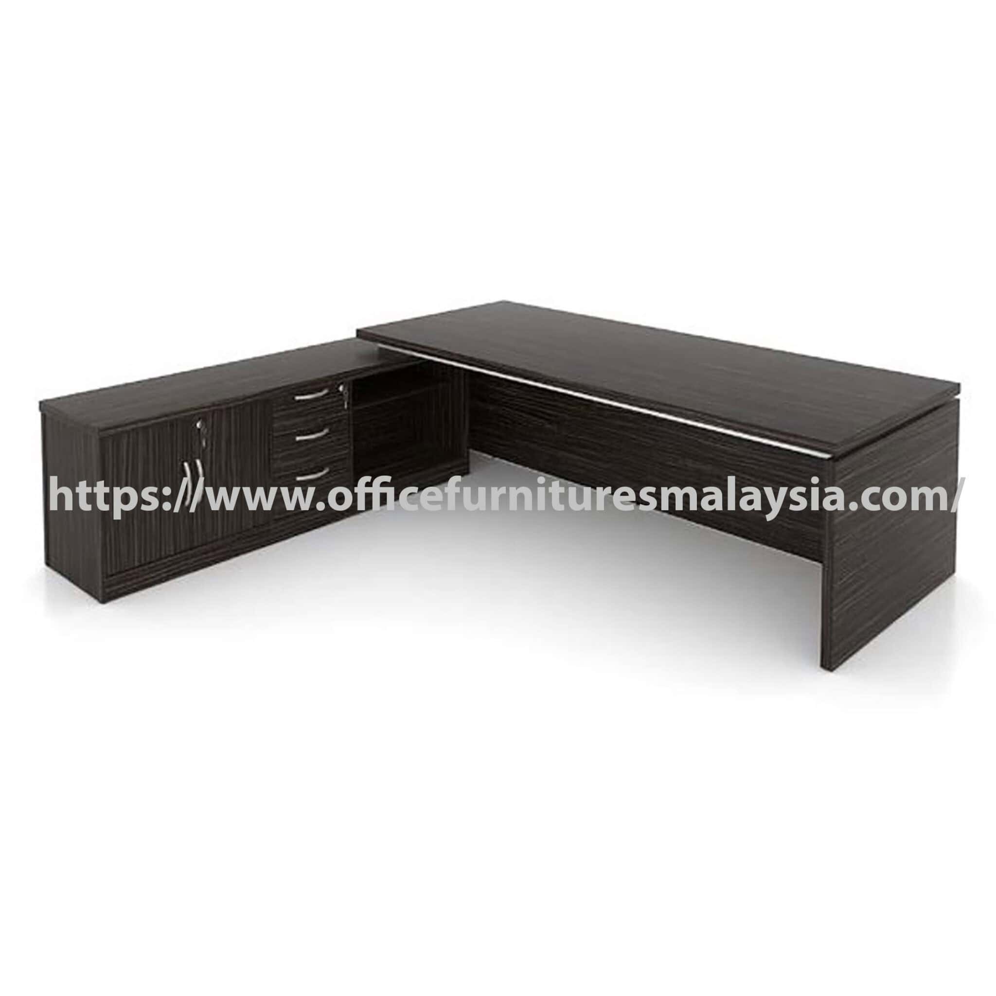8 ft Ingenious Modern Director Table Berjaya park Kota Kemuning Alam Impian