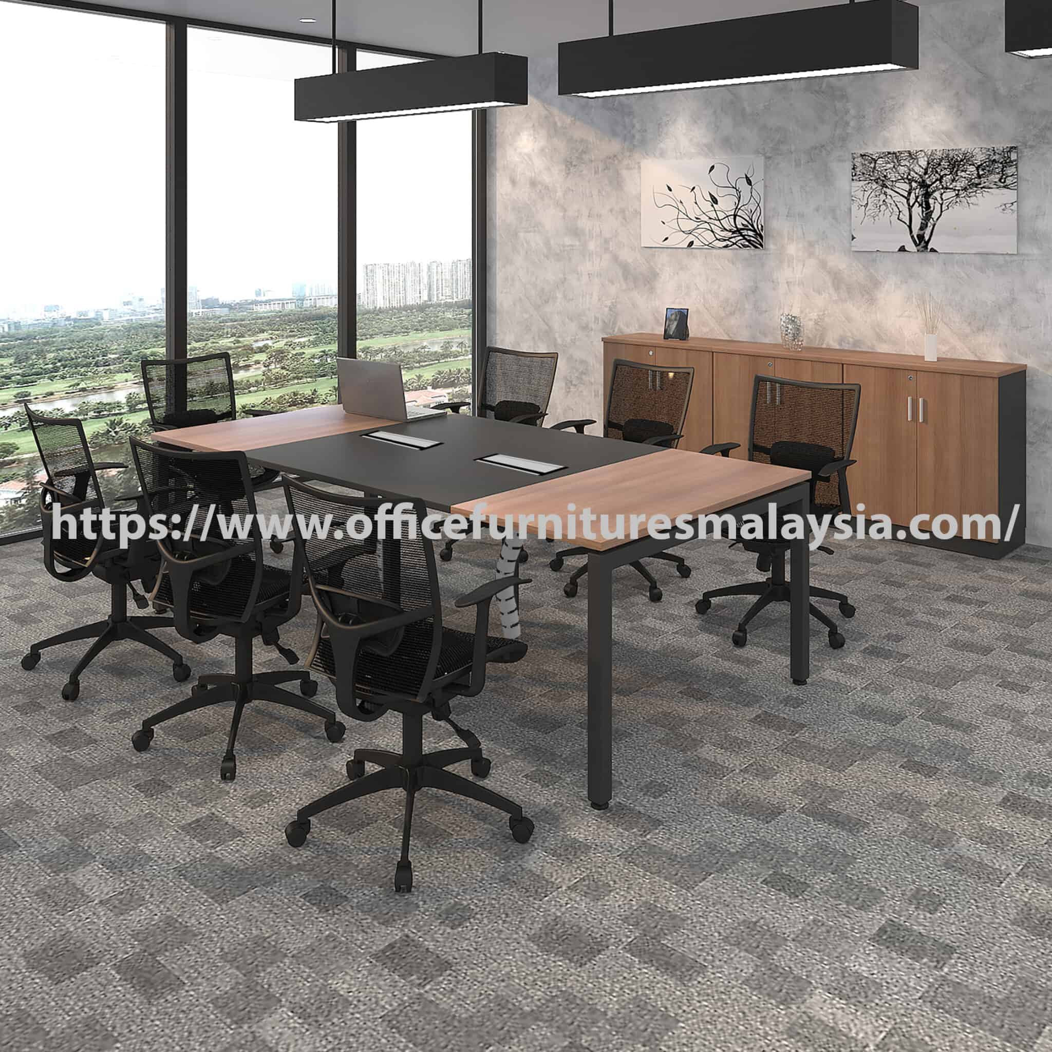 8 ft Vibrant Rectangular Meeting Table Set Kuala Langat Banting USJ