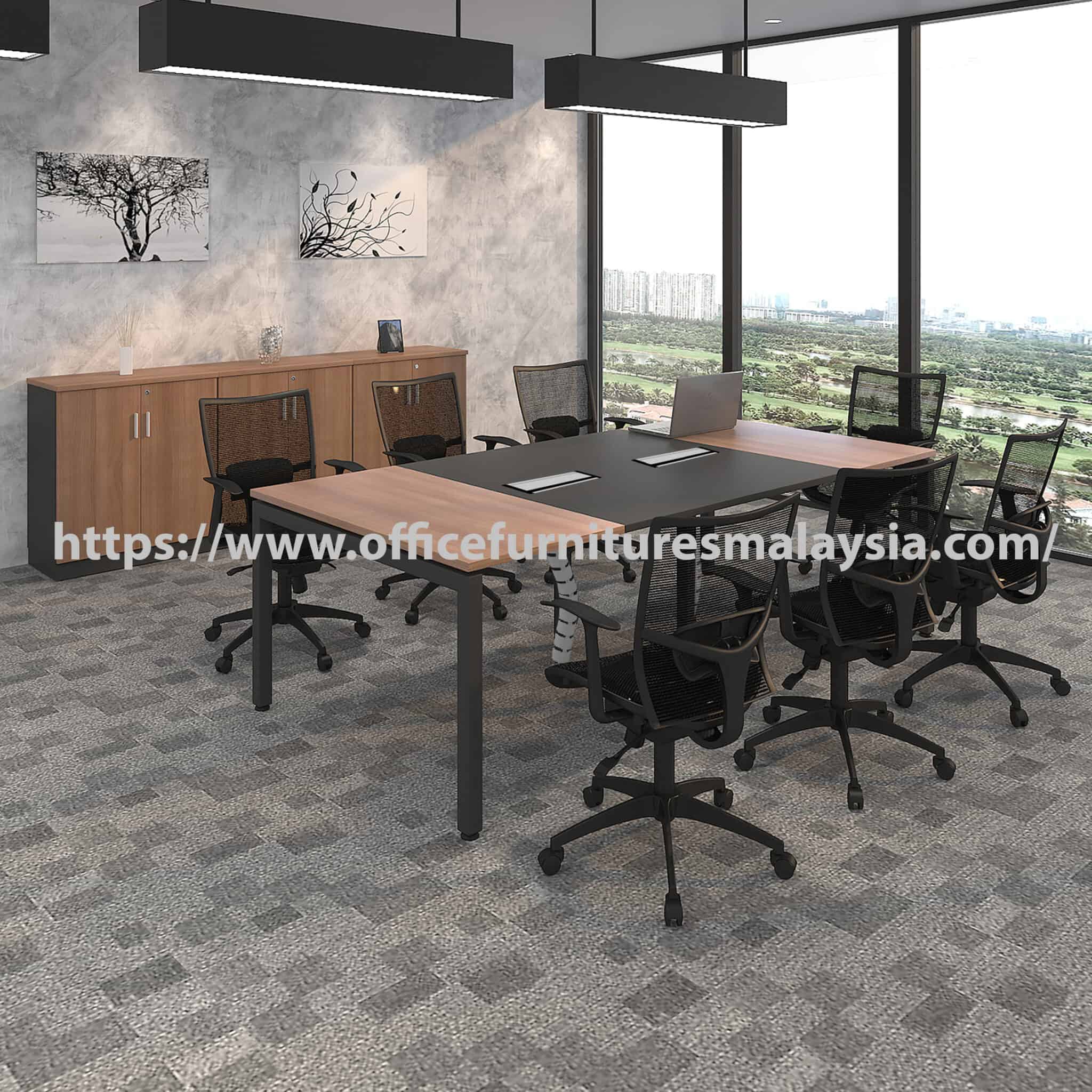 8 ft Vibrant Rectangular Meeting Table Set Kuala Langat Banting
