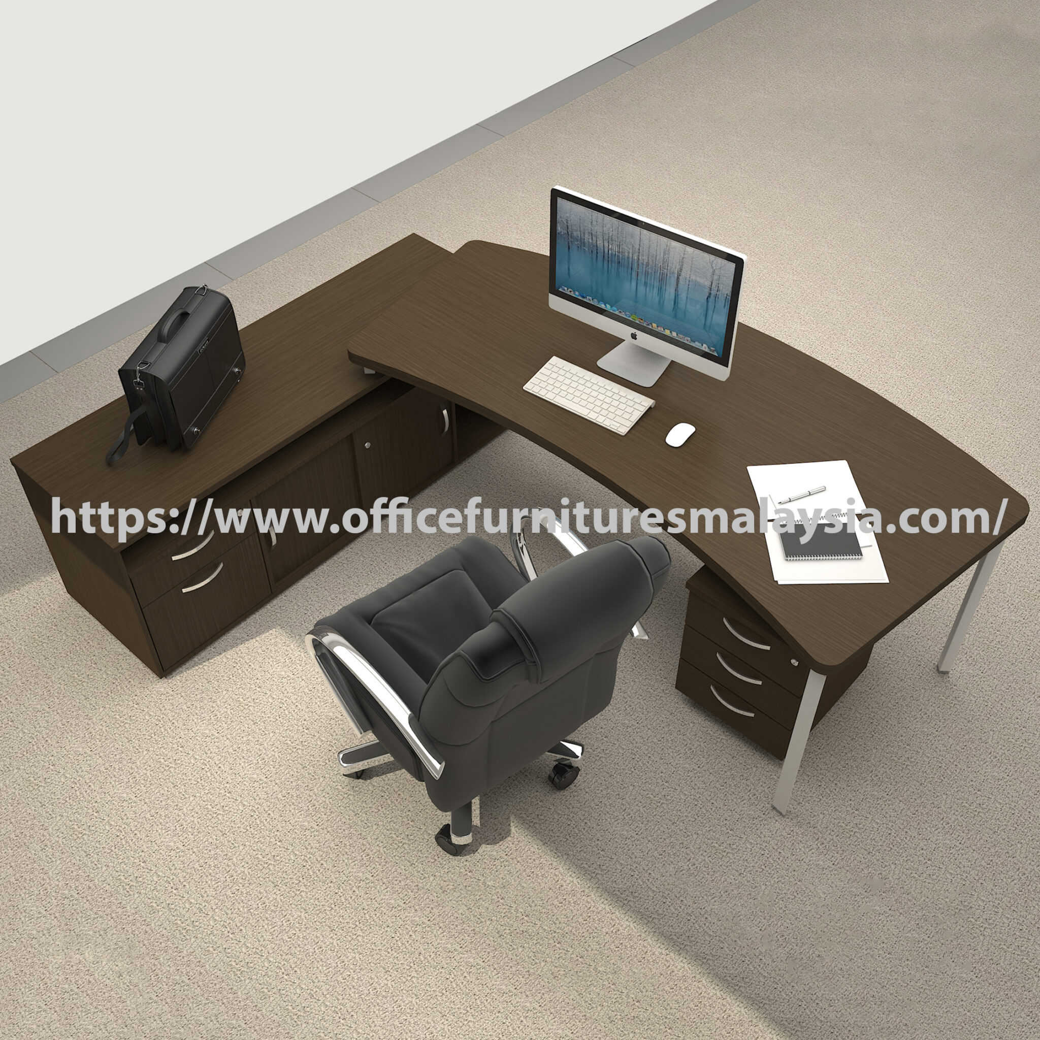 8 ft x 6 ft Office Director Table Set Kuala Lumpur Batang Kali Banting