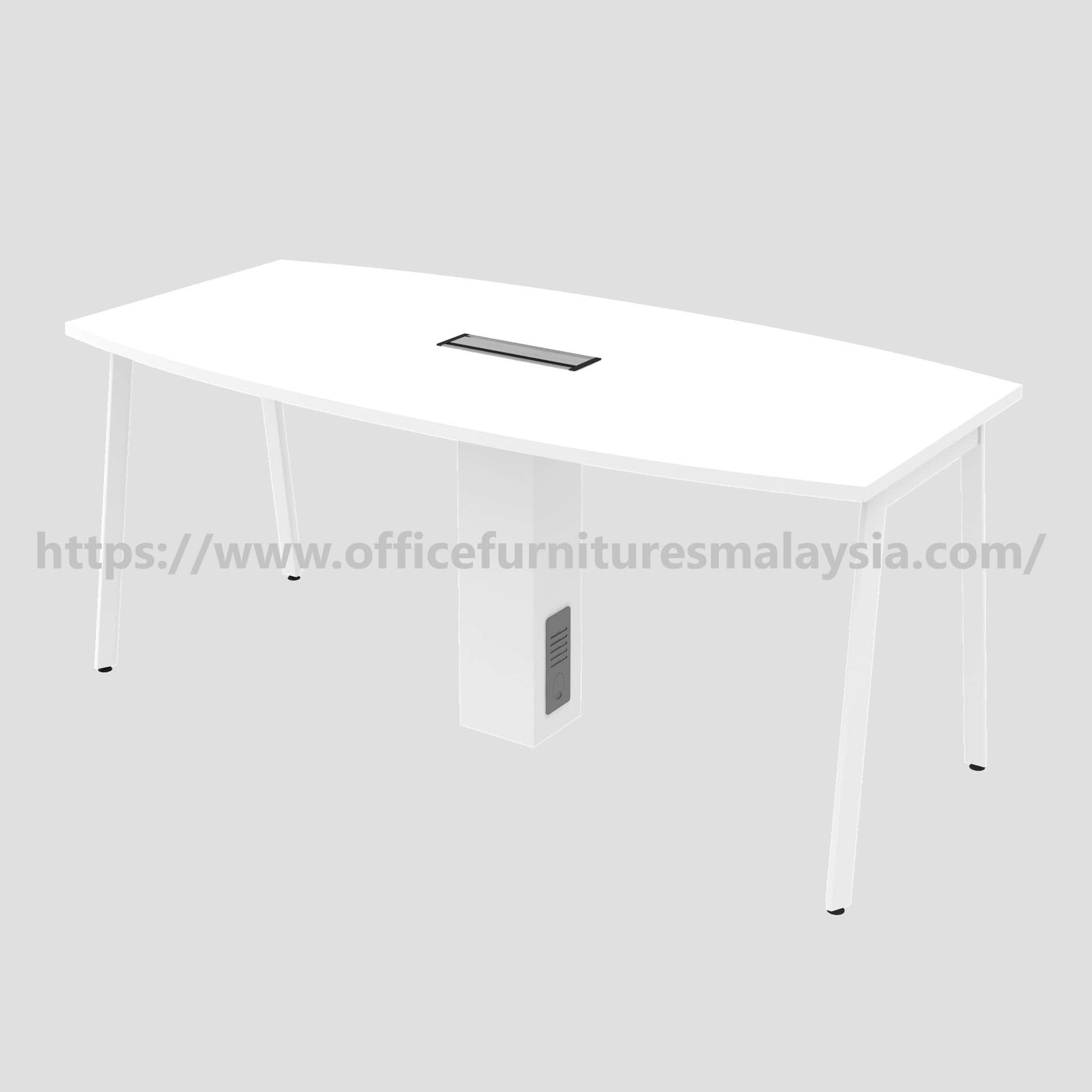 ASBB 24 8ft Swish Boat-Shape Conference Table Puncak Alam Sunway Subang Jaya wmm