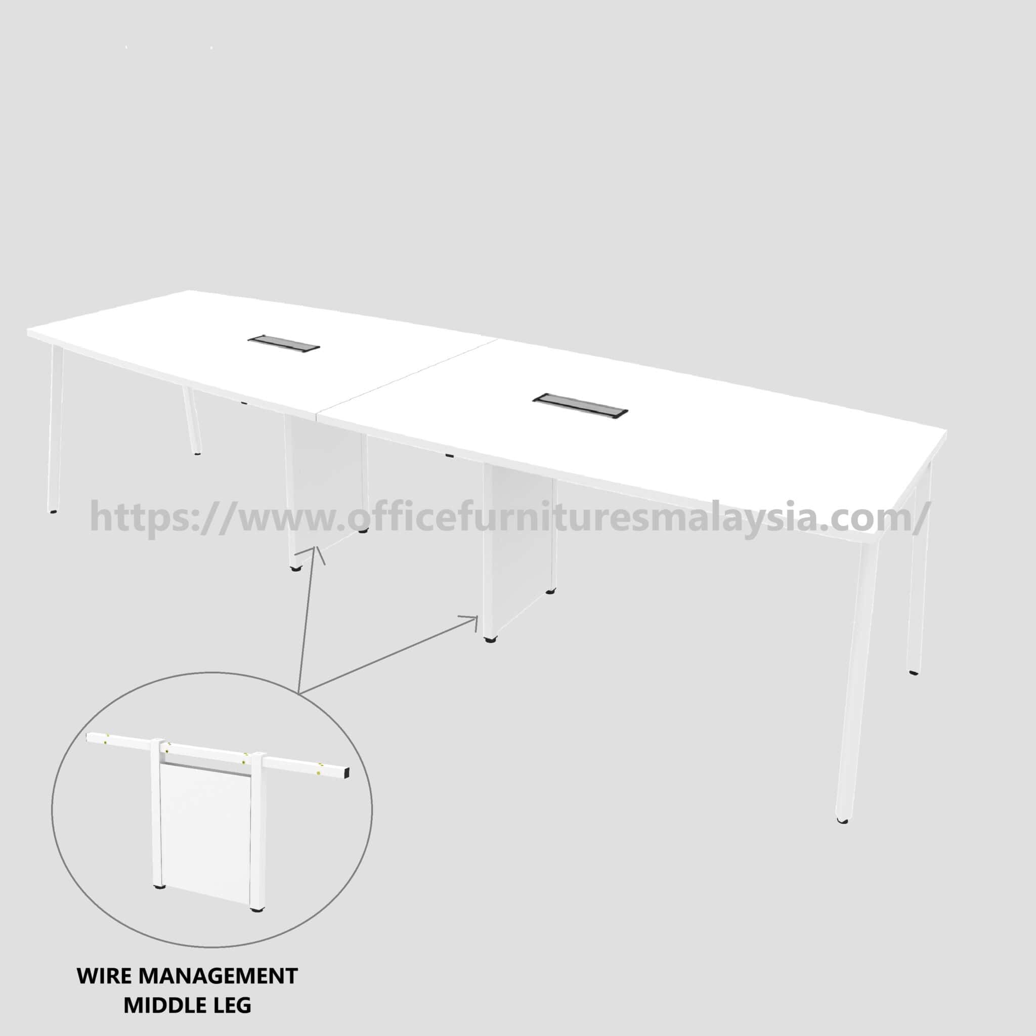 ASBB 48 16ft Swish Boat-Shape Conference Table Sabah Melaka Selangor ww with tag