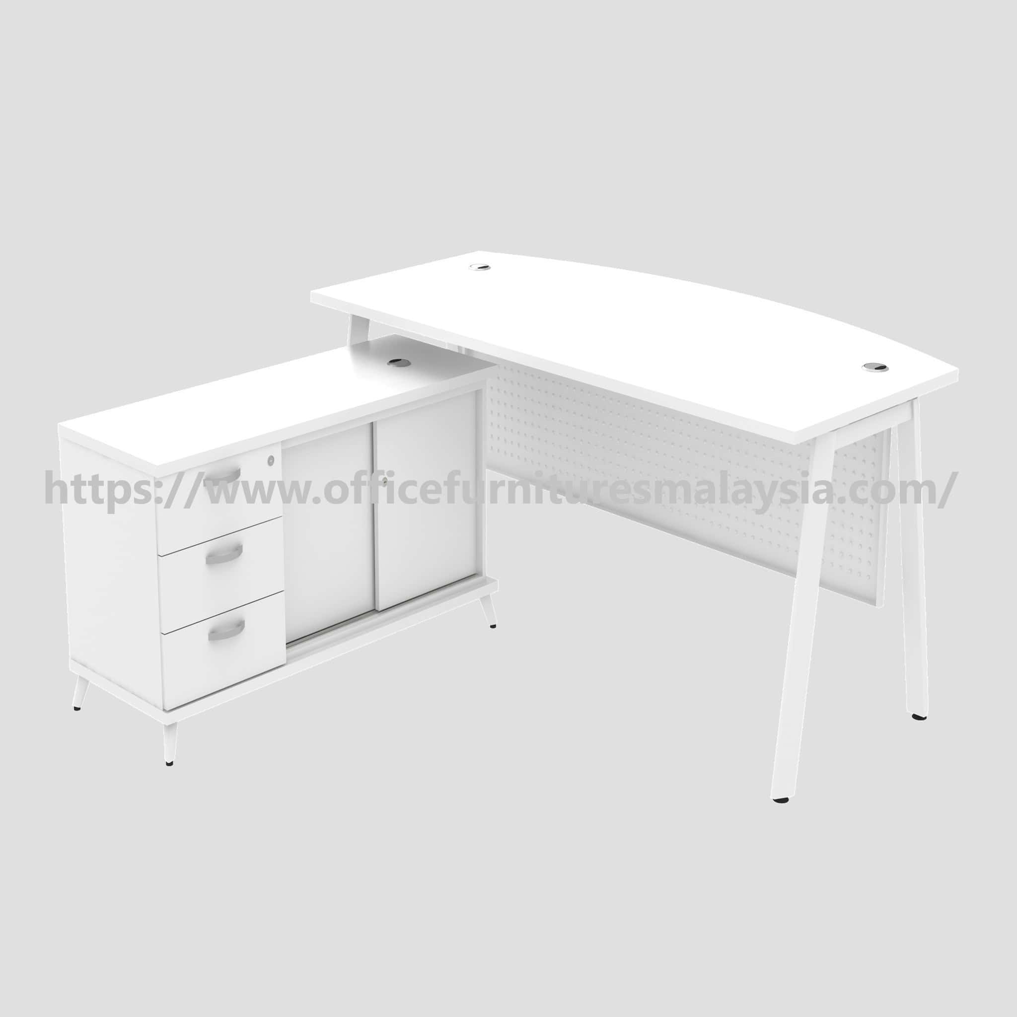 ASMB180A + Q-YSP1236 6ft Swish Manager Table Set Dengkil Sepang Kota Warisan wmm
