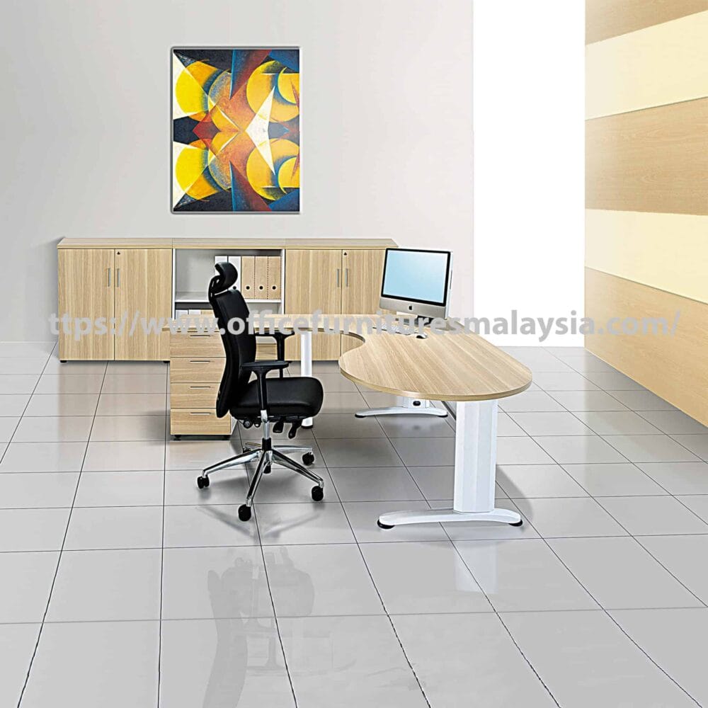 6 ft x 6.5 ft Office Manager Table-Desk Set Ampang Cheras Setia Alam A 6 ft x 6.5 ft Office Manager Table-Desk Set Ampang Cheras Setia Alam A