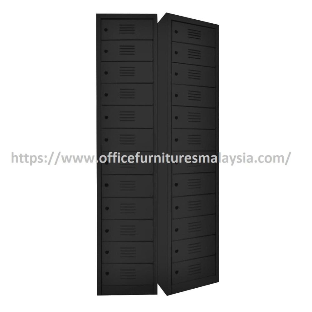 Black 12 Compartment Steel Locker Vertical OFMS05B Sendayan Batang Berjuntai Selayang Black 12 Compartment Steel Locker Vertical OFMS05B Sendayan Batang Berjuntai Selayang