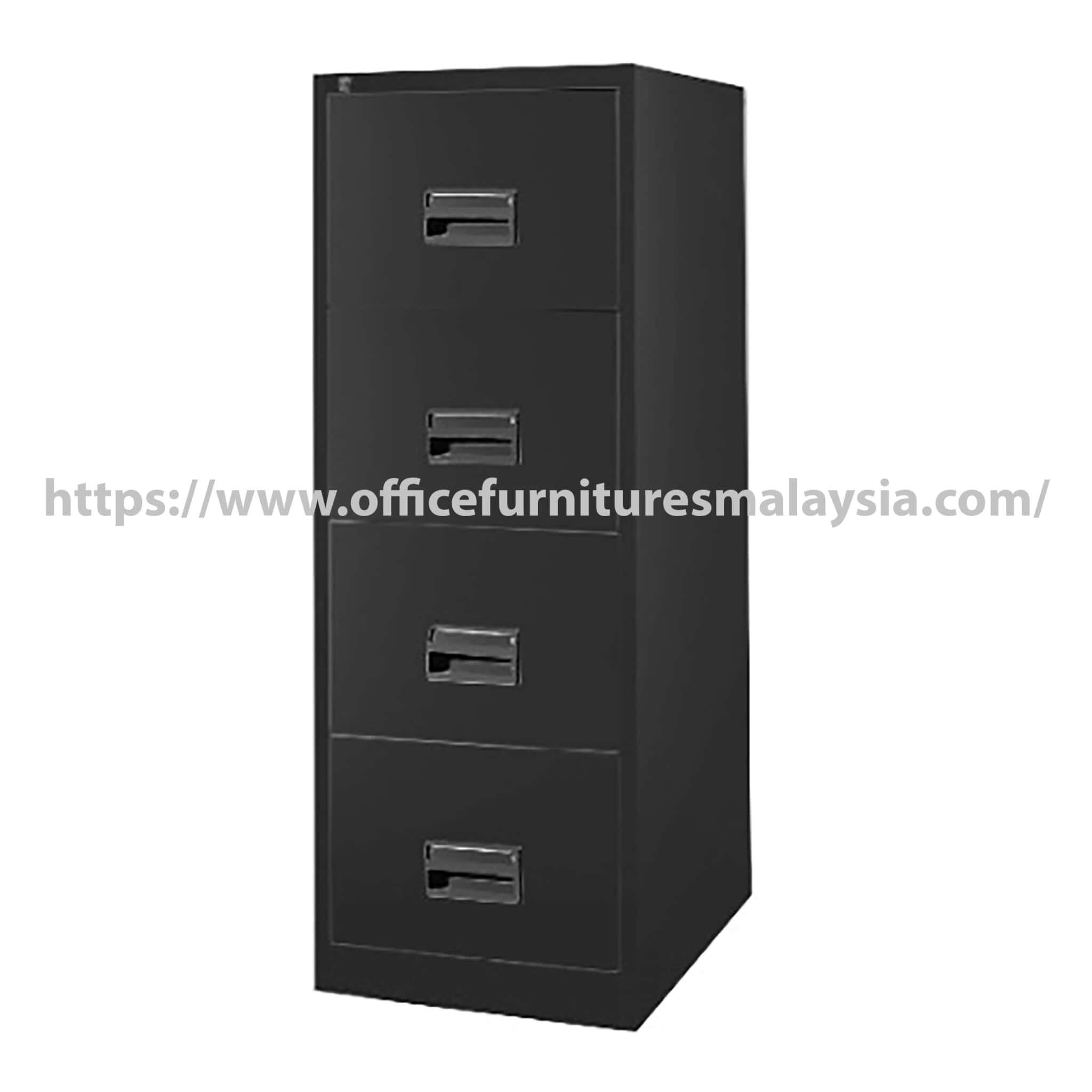 Black Filing Steel Cabinet with 4 Drawer Subang Jaya Berjaya Park Banting