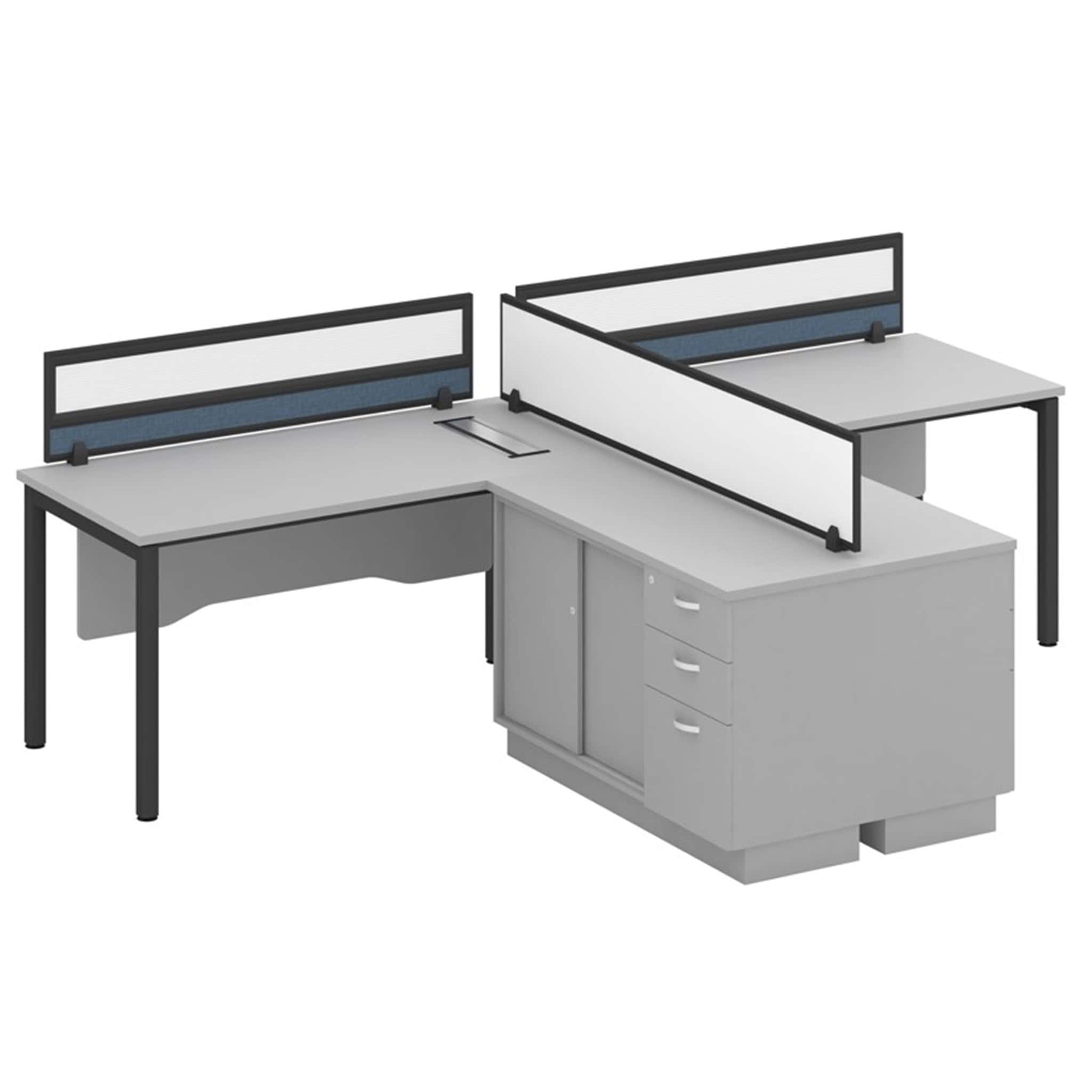 Brace Workstation Cluster of 2 Seater Op Taiping Ipoh Manjung