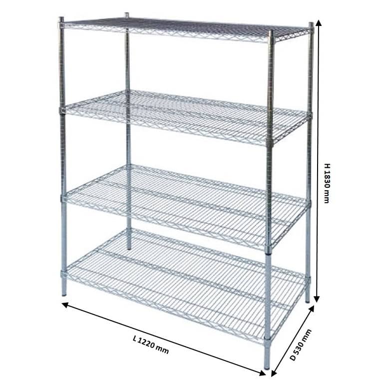 Chrome Wire Shelving pahang sepang melaka