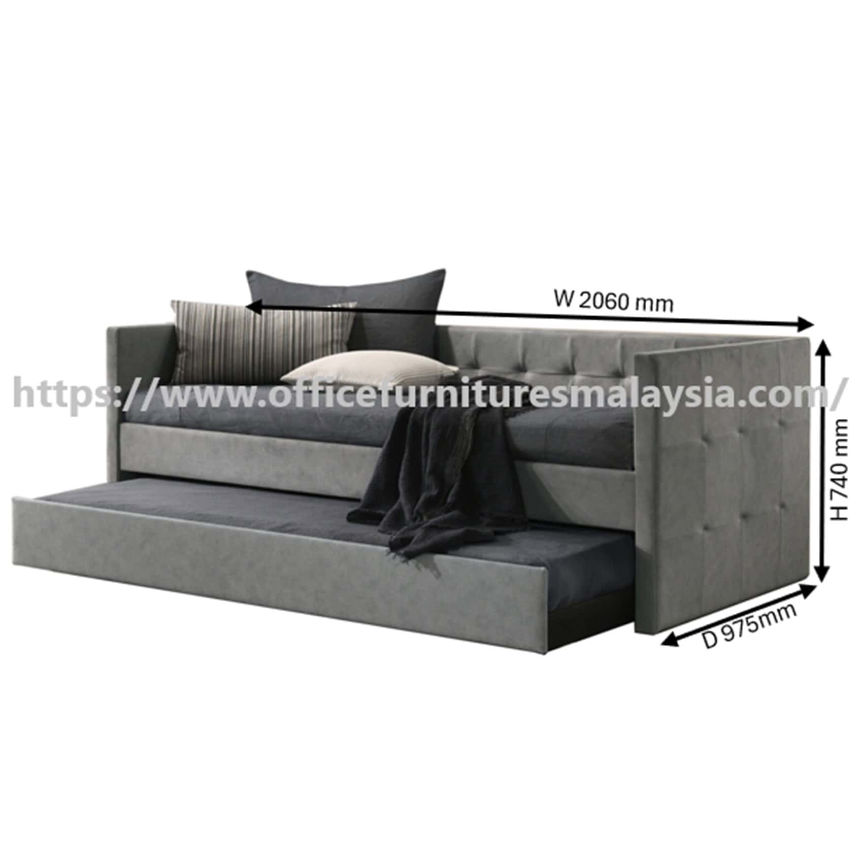 Florid Pull Out Bed Frame Puncak Alam Subang Bestari Cheras ww