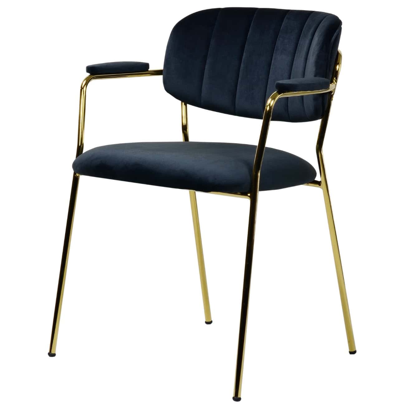 Gold Leg Dining Chair with Armrest Semenyih Bangi Rawang