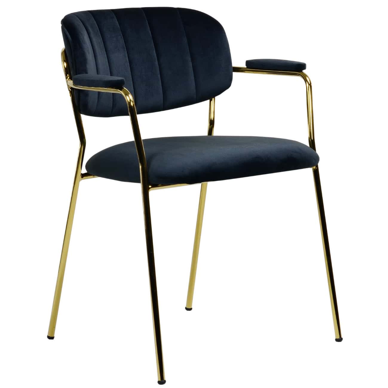 Gold Leg Dining Chair with Armrest Semenyih Kajang Rawang