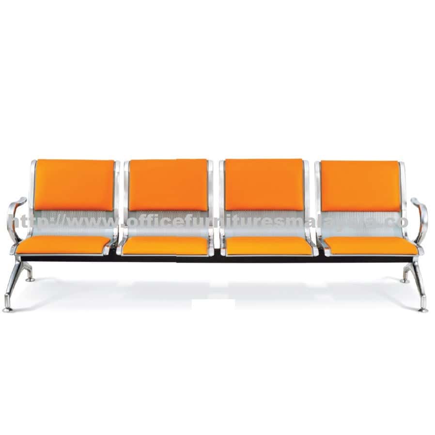 Guest Four Seater Link Chair OFME917 office furniture online shop malaysia selangor bangi kajang sungai besi setia alam kota kemuning sunway balakong