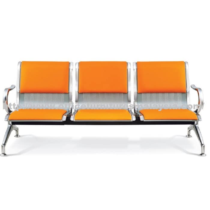 Guest Three Seater Link Chair OFME916 office furniture online shop malaysia selangor bangi kajang sungai besi setia alam kota kemuning sunway balakong