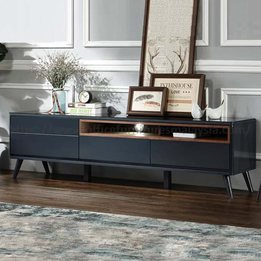 Hall Cabinet Elegant Design Living Room Malaysia Damansara Klag Valley Setia Alam 2