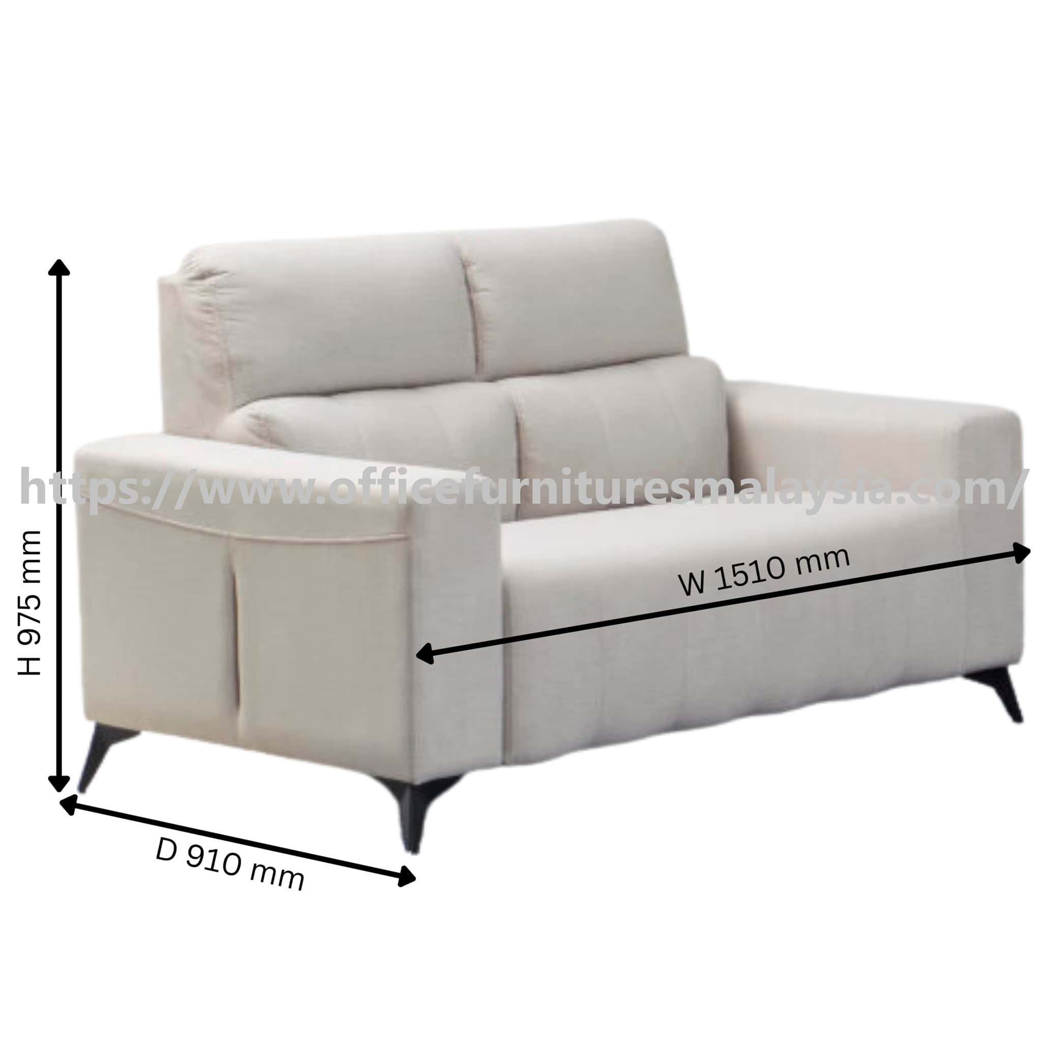 Jubilant 2 Seater Sofa Cyberjaya Putrajaya Kajang 3