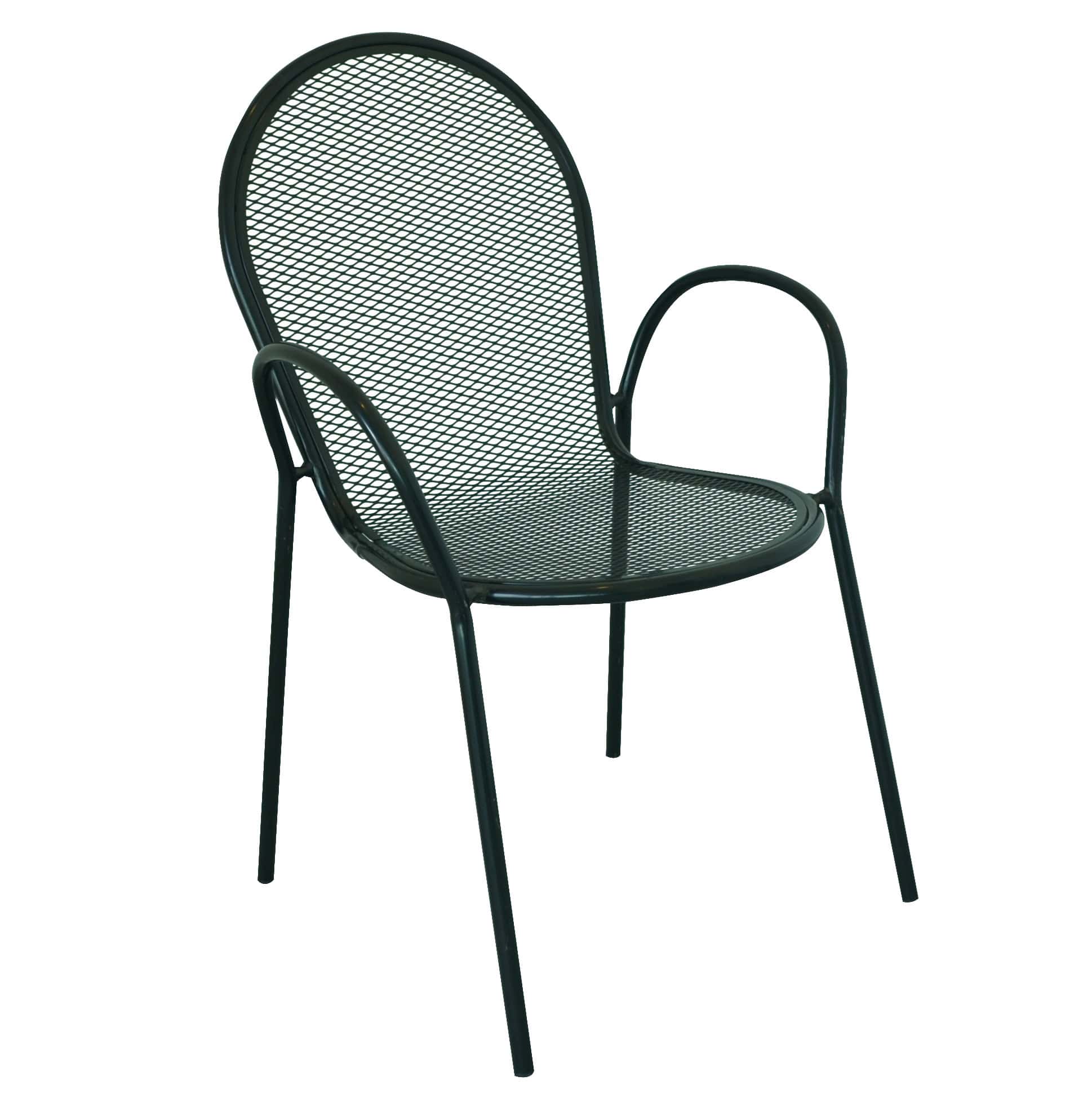 Mild Steel Chair With Armrest Kajang Port Klang Nilai
