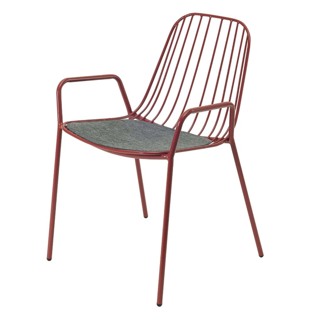 Mild Steel Chair With Cushion Seat PJ Selayang USJ Mild Steel Chair With Cushion Seat PJ Selayang USJ