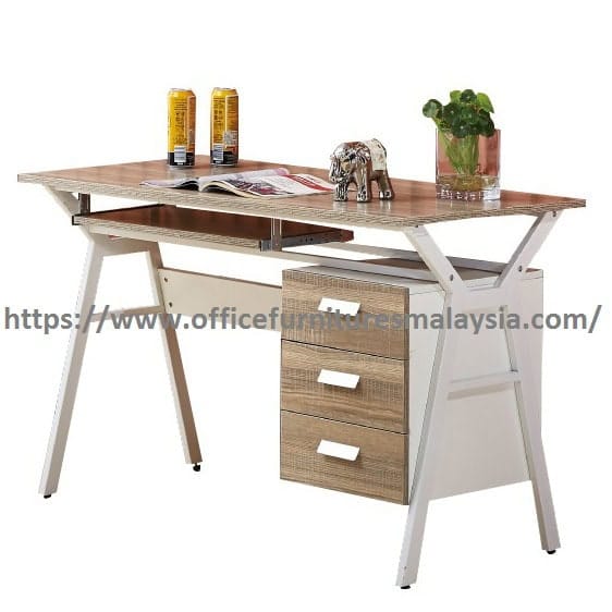 Modern Home Office Desk 3 Drawer Malaysia Petaling Jaya Kuala Lumpur Klang Valley