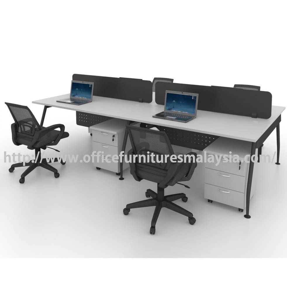 Modern Office Partition Team Workstation 4 Table Set OFMQA1270 selangor kuala lumpur petaling jaya shah alam klang valley ampang5 Modern Office Partition Team Workstation 4 Table Set OFMQA1270 selangor kuala lumpur petaling jaya shah alam klang valley ampang5