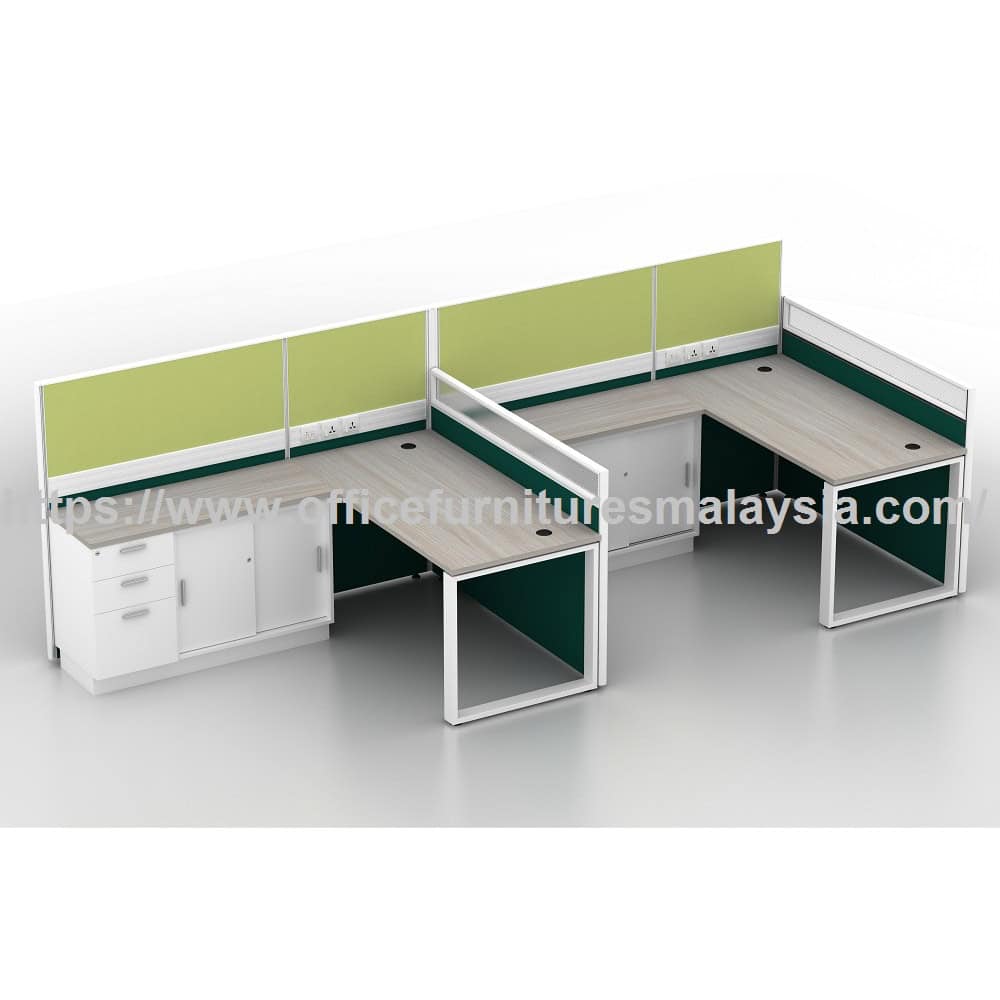 New Design 2 Seater Workstation with Cabinet Kota Kemuning Malaysia Ampang Balakong New Design 2 Seater Workstation with Cabinet Kota Kemuning Malaysia Ampang Balakong