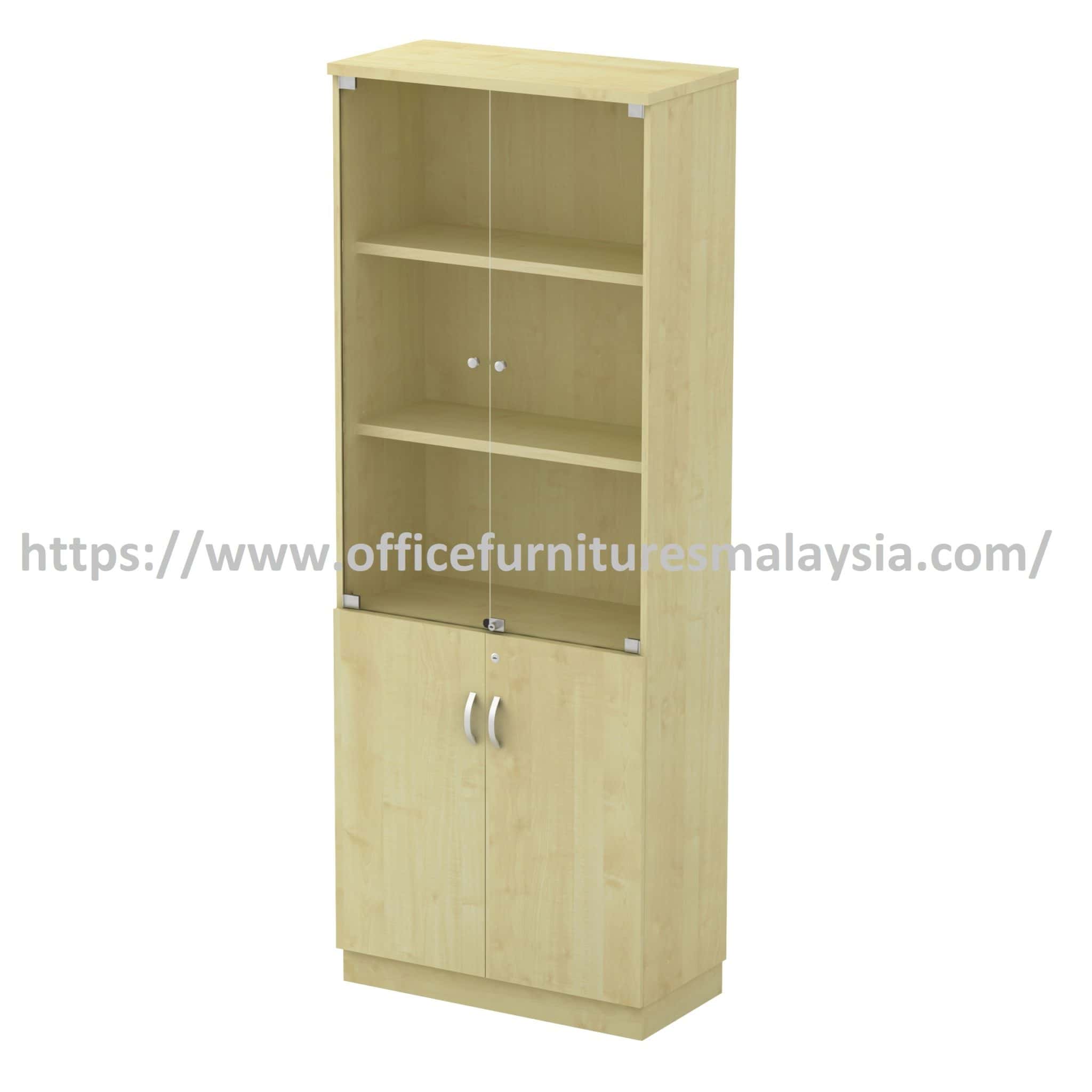 Noble Swinging Glass Door High Cabinet OFQYGD21 Shah Alam Amapang Gombak Puncak Alam