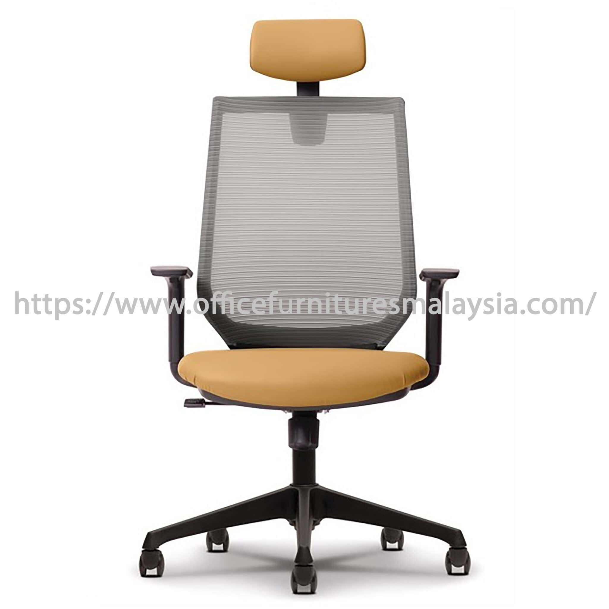 Perch Presidential Highback Chair With Adjustable Armrest OFNX220801
