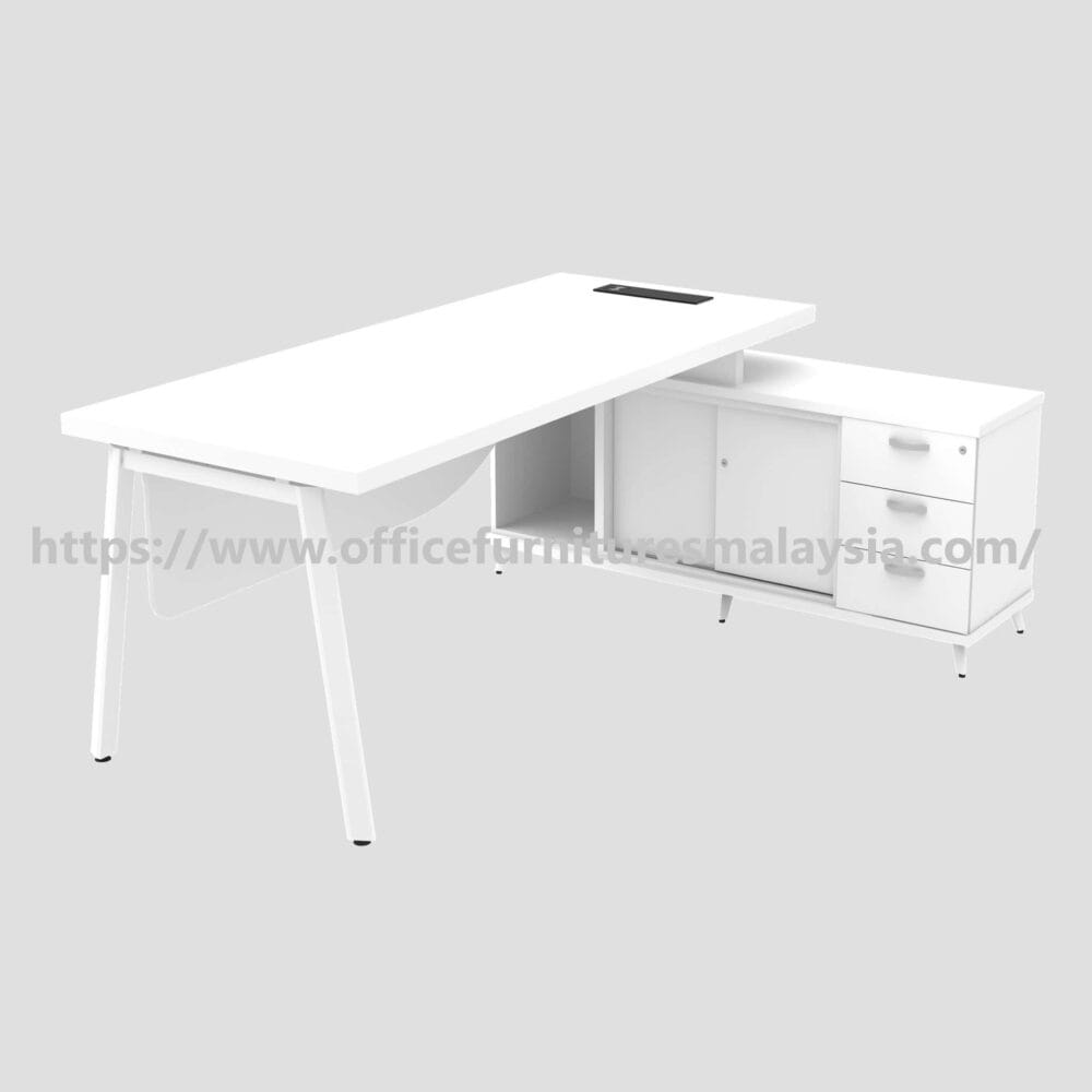 Q-ASWE2193 Swish 3D Director Table Set Shah Alam Kemuning Klang wmm
