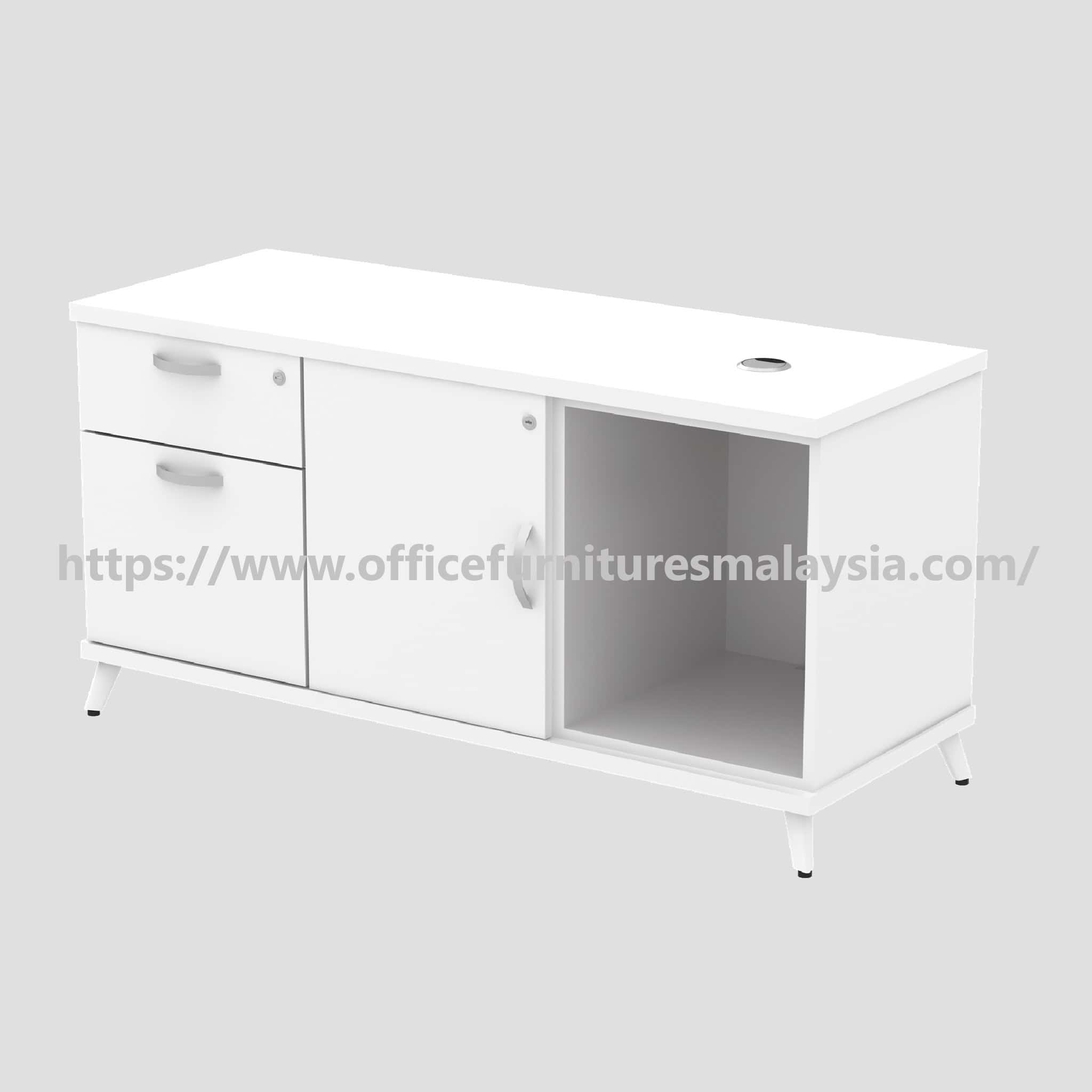 QYLP1226 Swish Side Cabinet with 1D1F Fixed Pedestal Perak Melaka Johor wmm