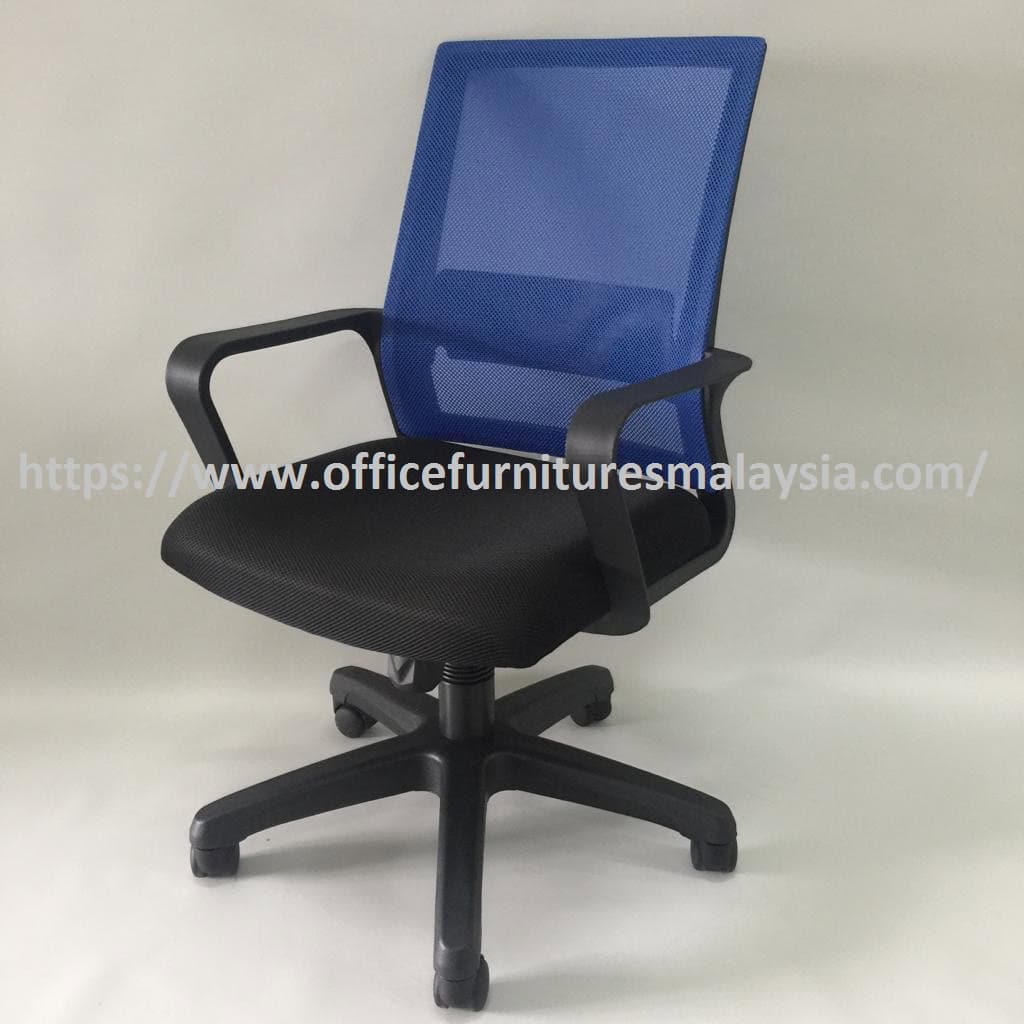 Simple Design Office Budget Low Back Mesh Chair OFMFOM940C Beli kerusi pejabat beroda online shop malaysia Seri Kembangan Kuala Lumpur Petaling Jaya4