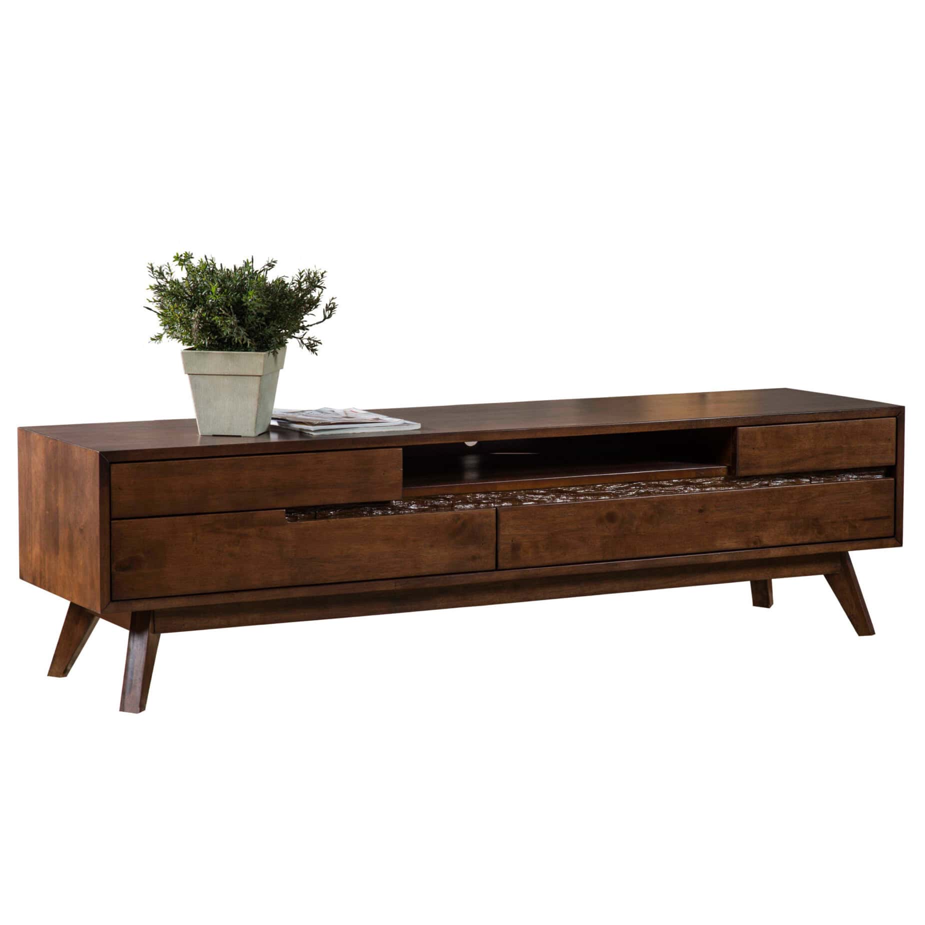 Simple Rubberwood TV Cabinet Kuala Lumpur Melaka