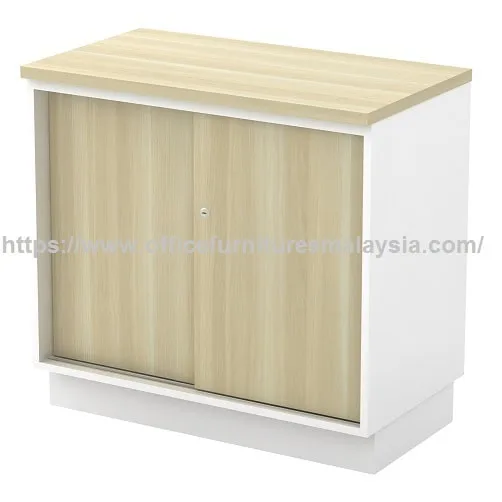 Sliding Door Low Cabinet pejabat almari cantik malaysia Puchong Port Klang Bangsar1 Sliding Door Low Cabinet pejabat almari cantik malaysia Puchong Port Klang Bangsar1