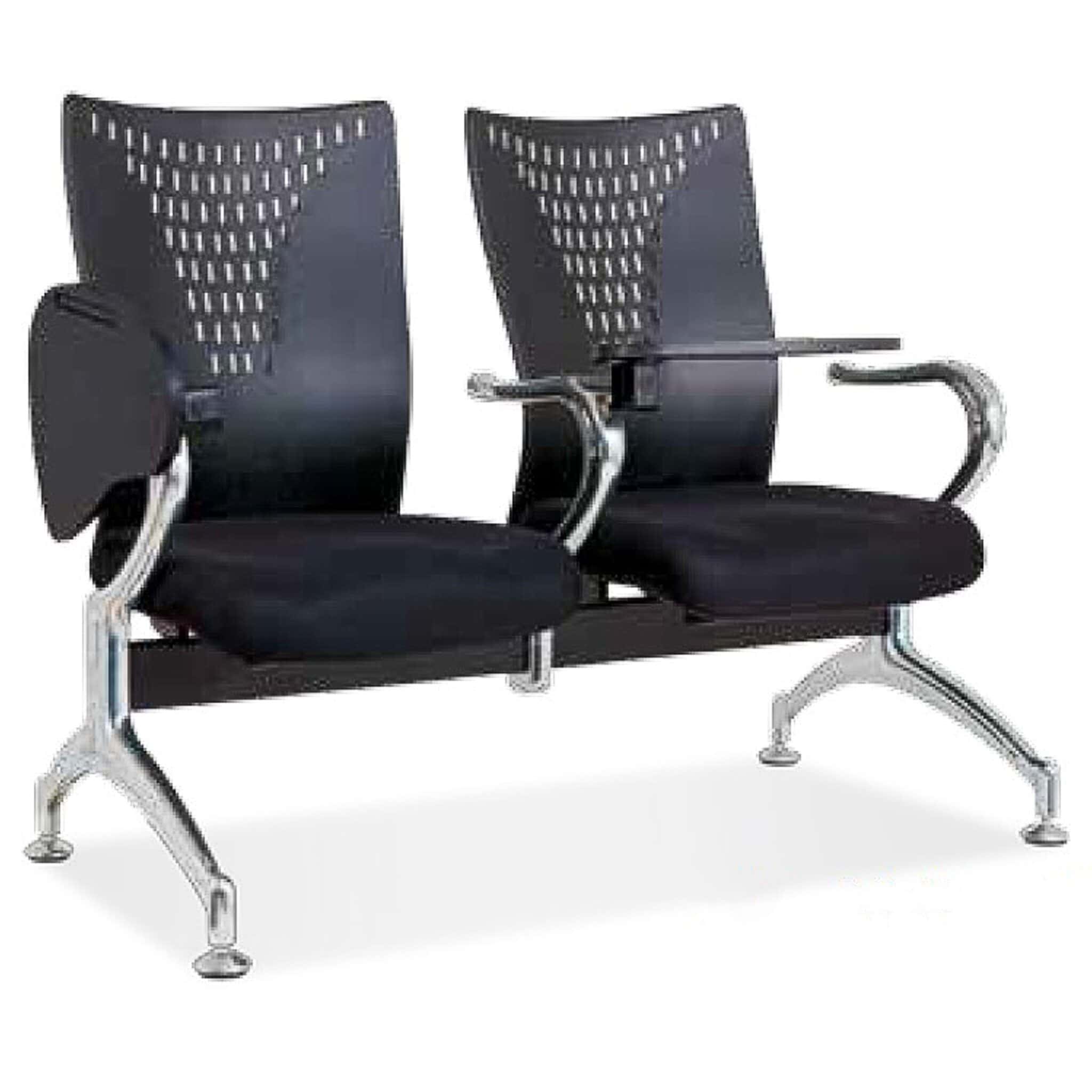 Two Seater Study Link Chair with Table ZD1142-2AT