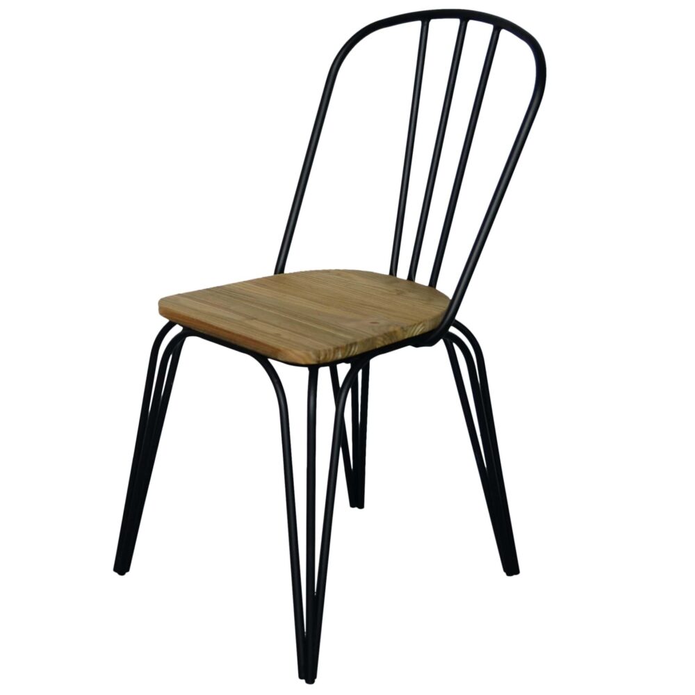 Stylish Steel Dining Chair With Wood Seat Kajang Rawang Selayang Stylish Steel Dining Chair With Wood Seat Kajang Rawang Selayang